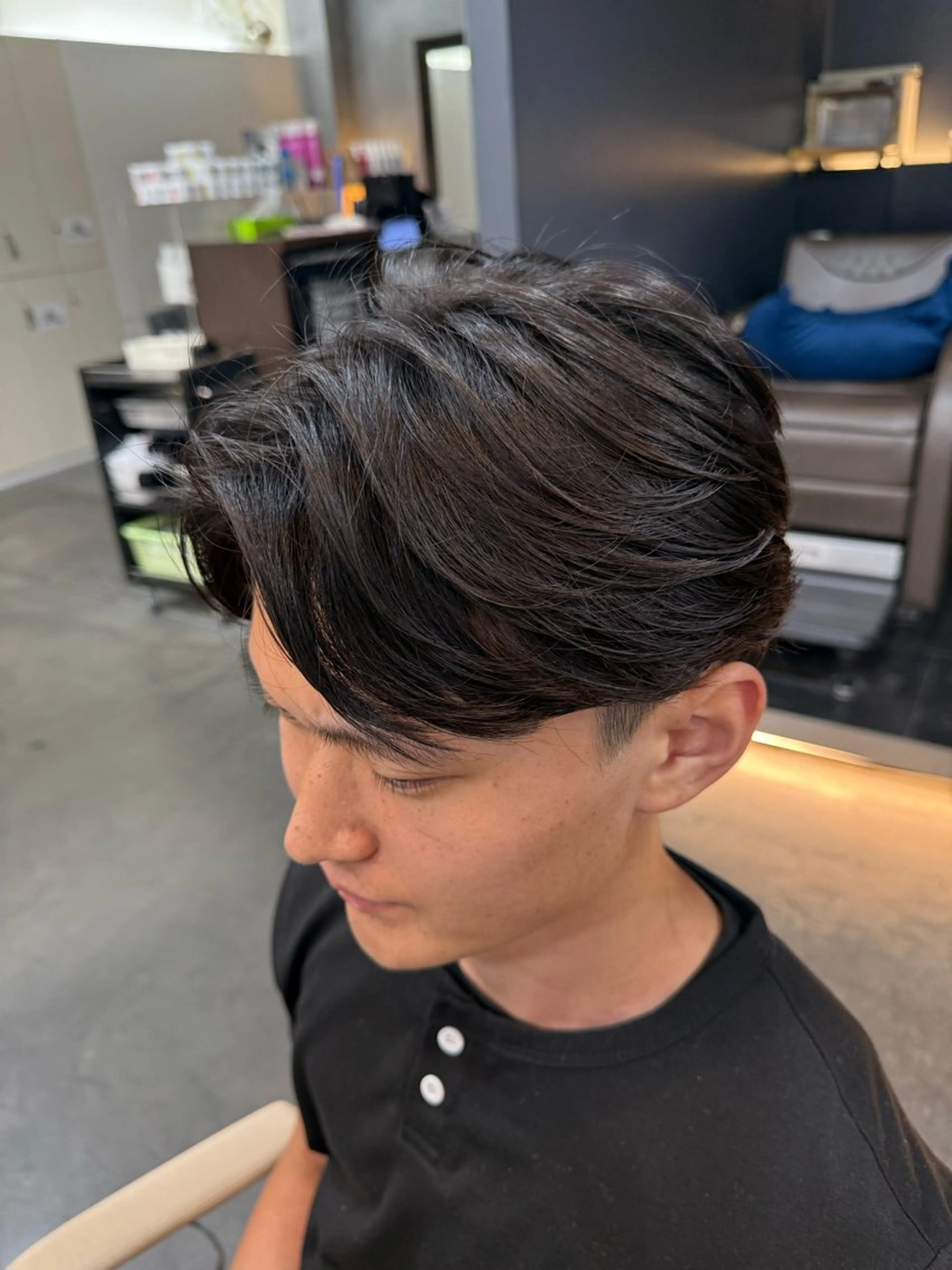 パーマ メンズ メンズパーマ ニュアンスパーマ Men's BIRTH by happiness 梅田中崎町店所属・RISA/大阪 /メンズ専門美容師のヘアスタイル