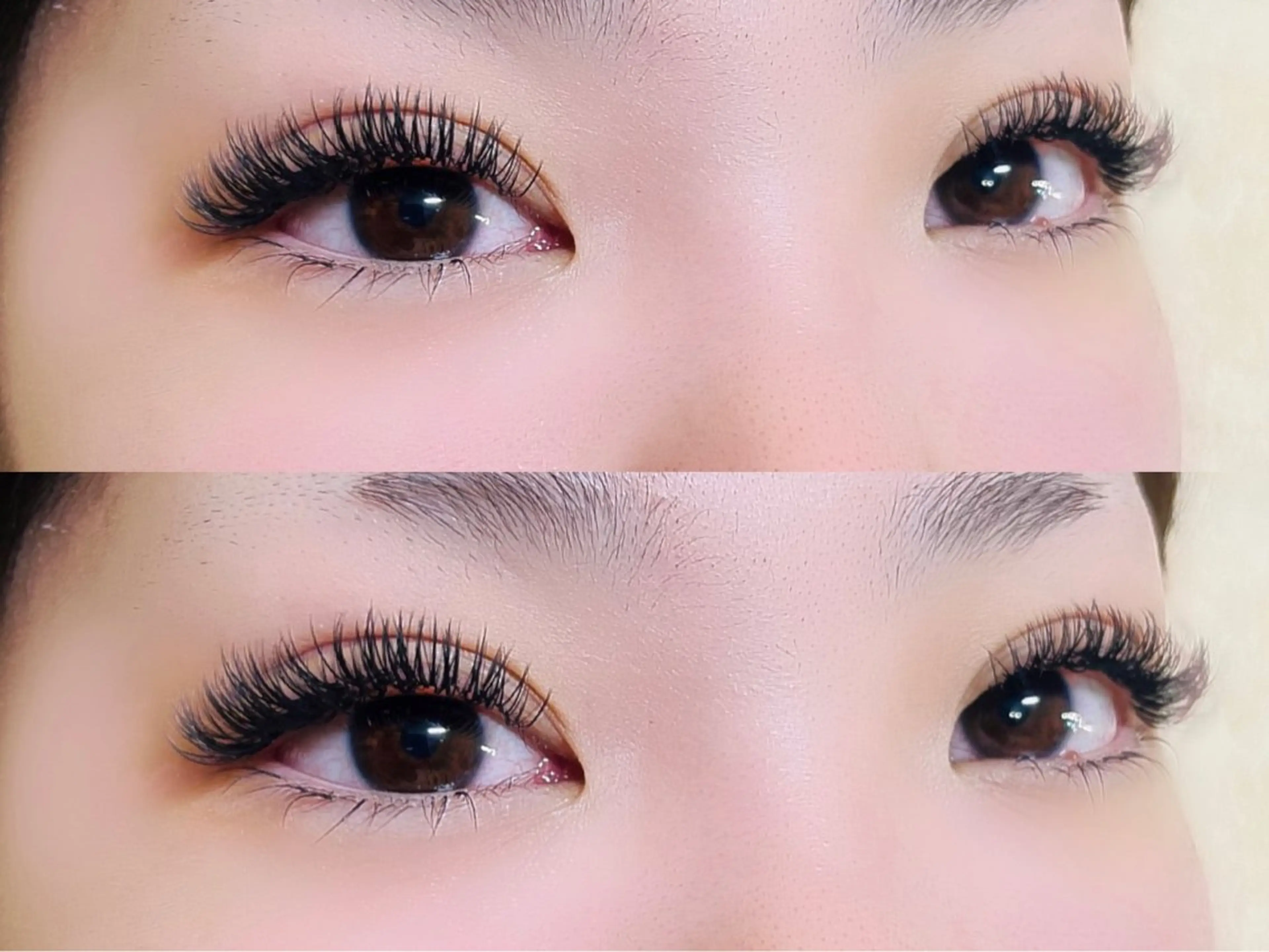 マツエク・マツパ 付け放題 バインドロック 束感まつ毛 フラットラッシュ パリジェンヌラッシュリフト マツエク オーロラ所属・AURORA RINAのマツエク・マツパデザイン