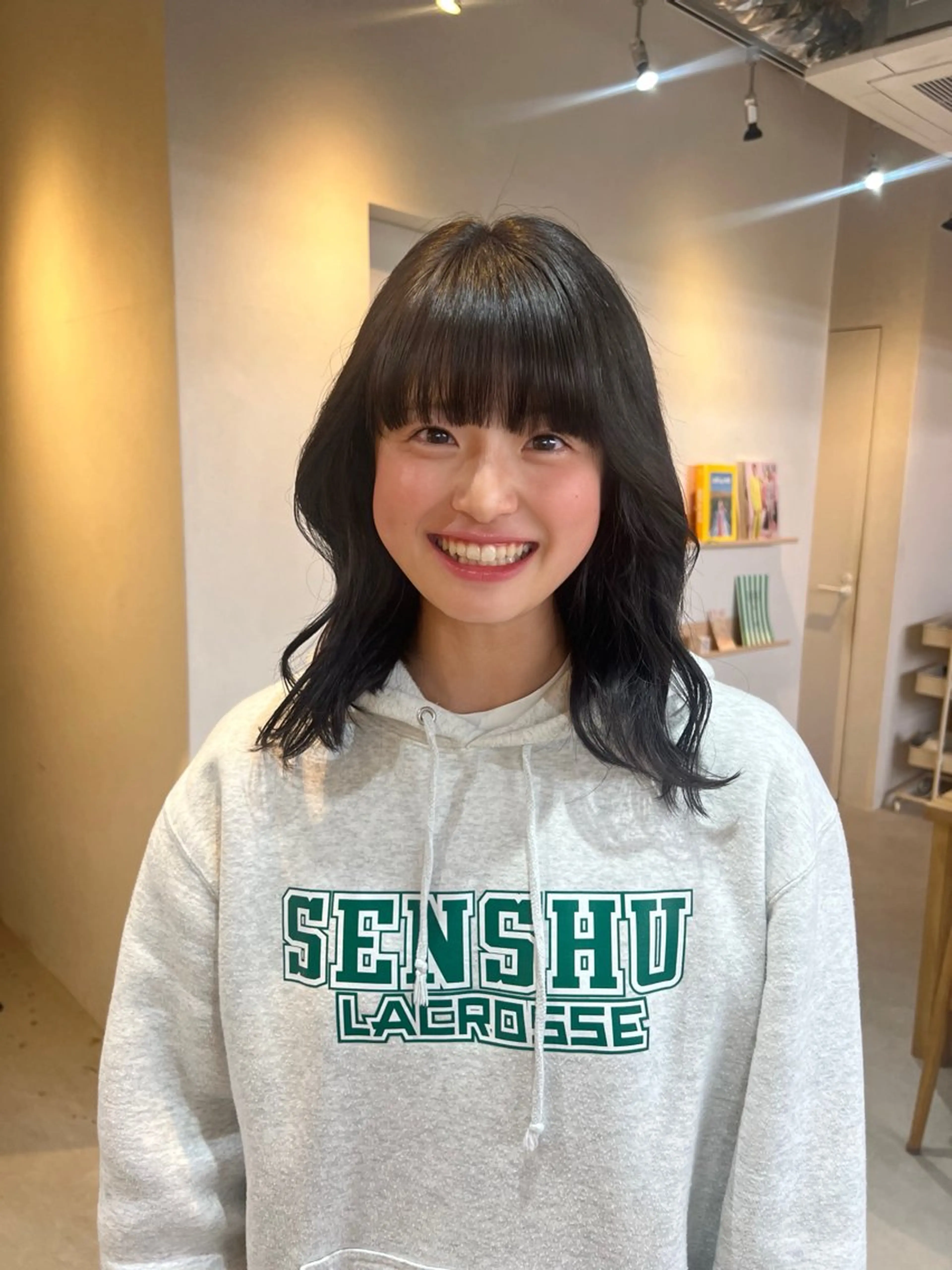 カラー ヘアカラー トリートメント 表参道/kozue/ 艶髪/髪質改善のヘアスタイル