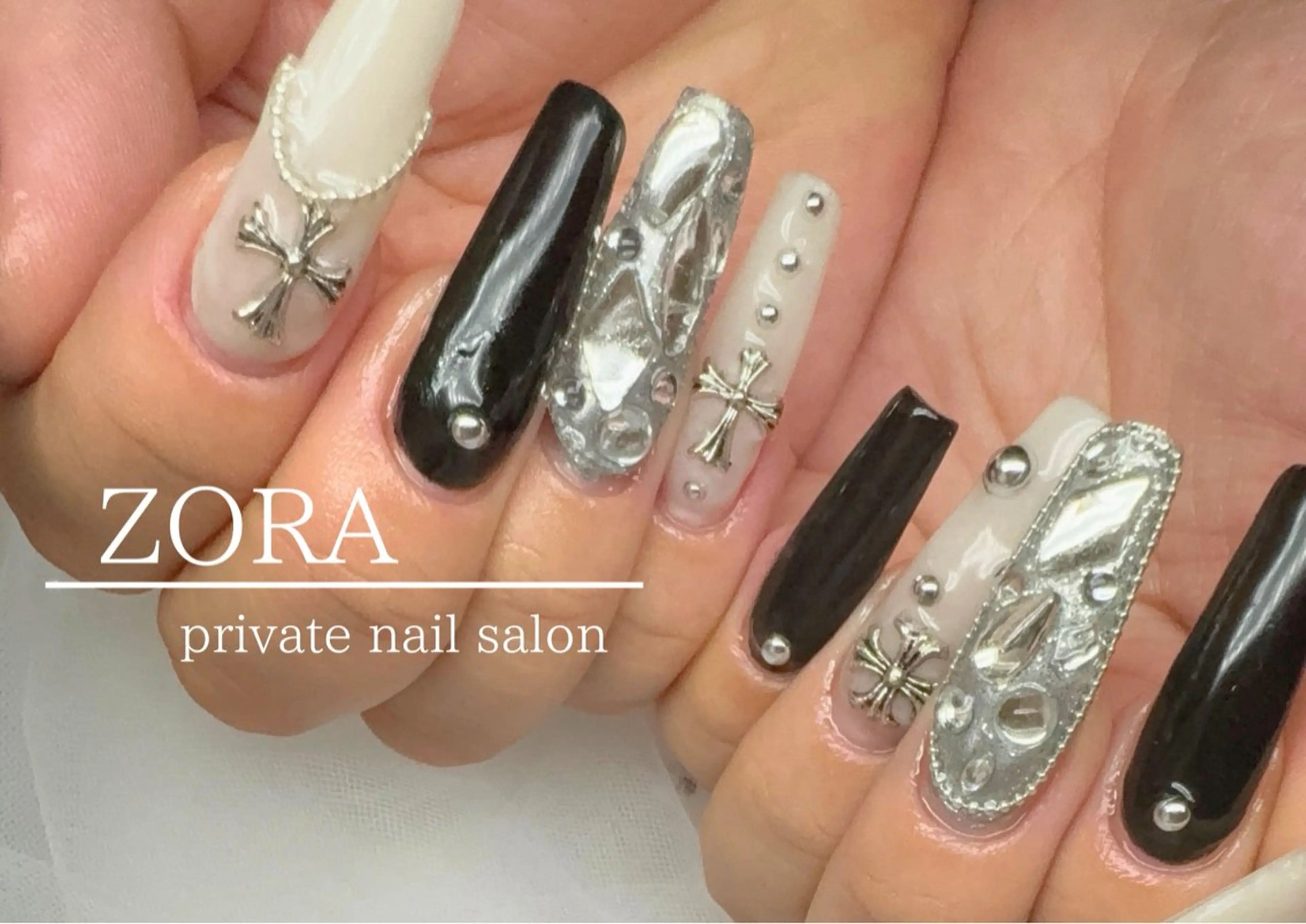 ネイル ハンドネイル ZORA yuのネイルデザイン