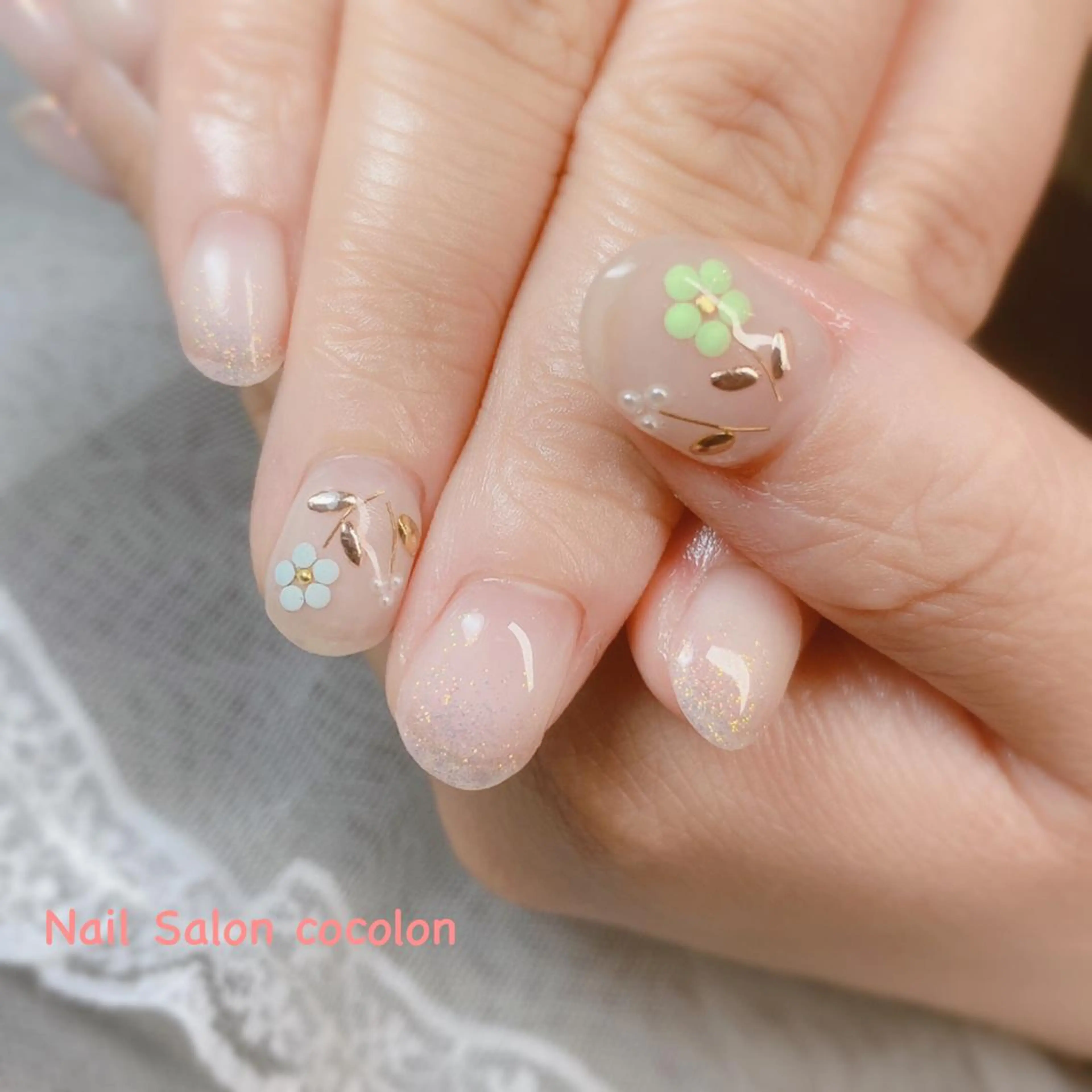 ネイル アートネイル ハンドネイル 柴崎 美幸のネイルデザイン