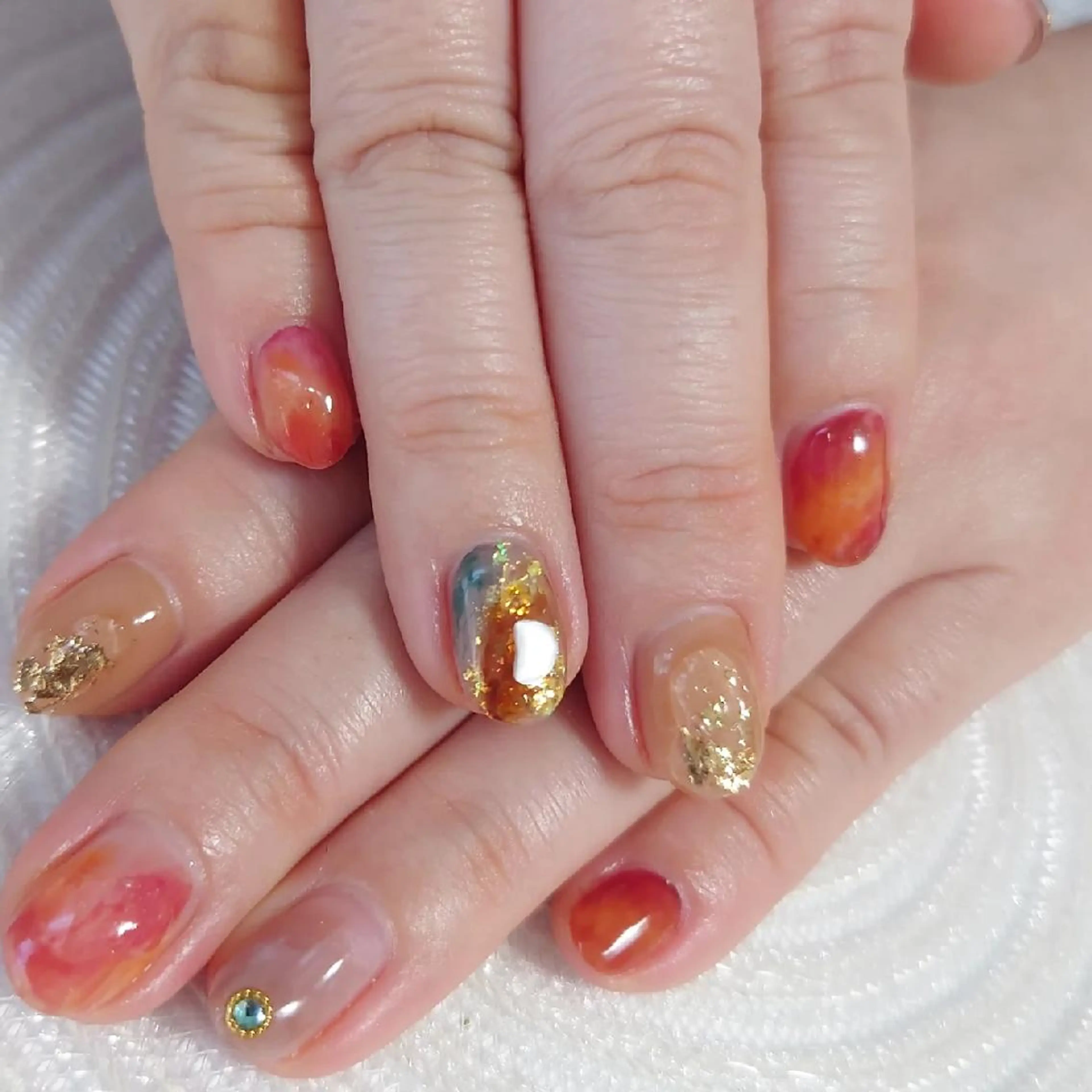 ネイル ニュアンスネイル NailSalon Kotillのネイルデザイン