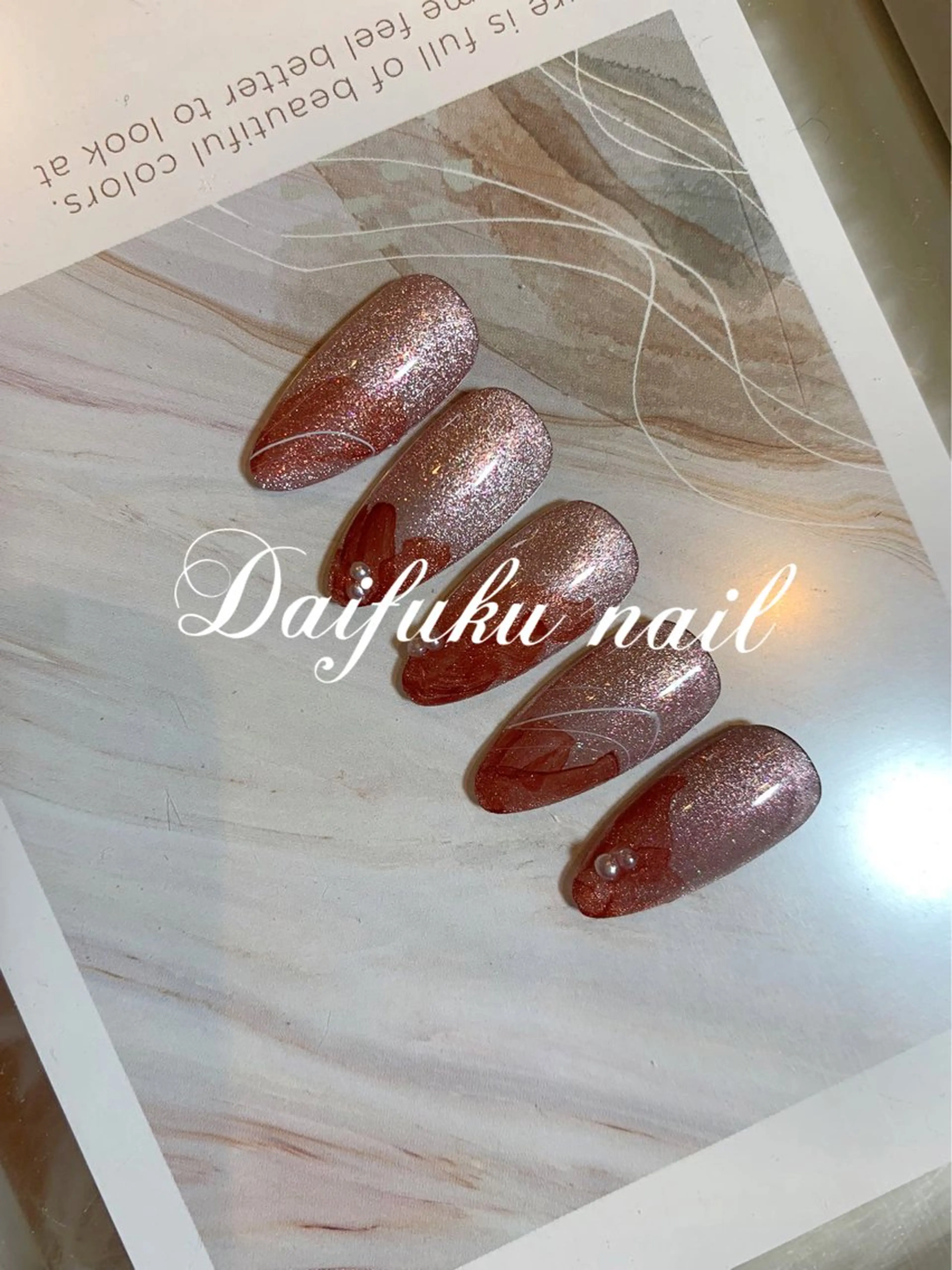 ロング Daifuku_nails所属・Daifuku nailsのネイルデザイン