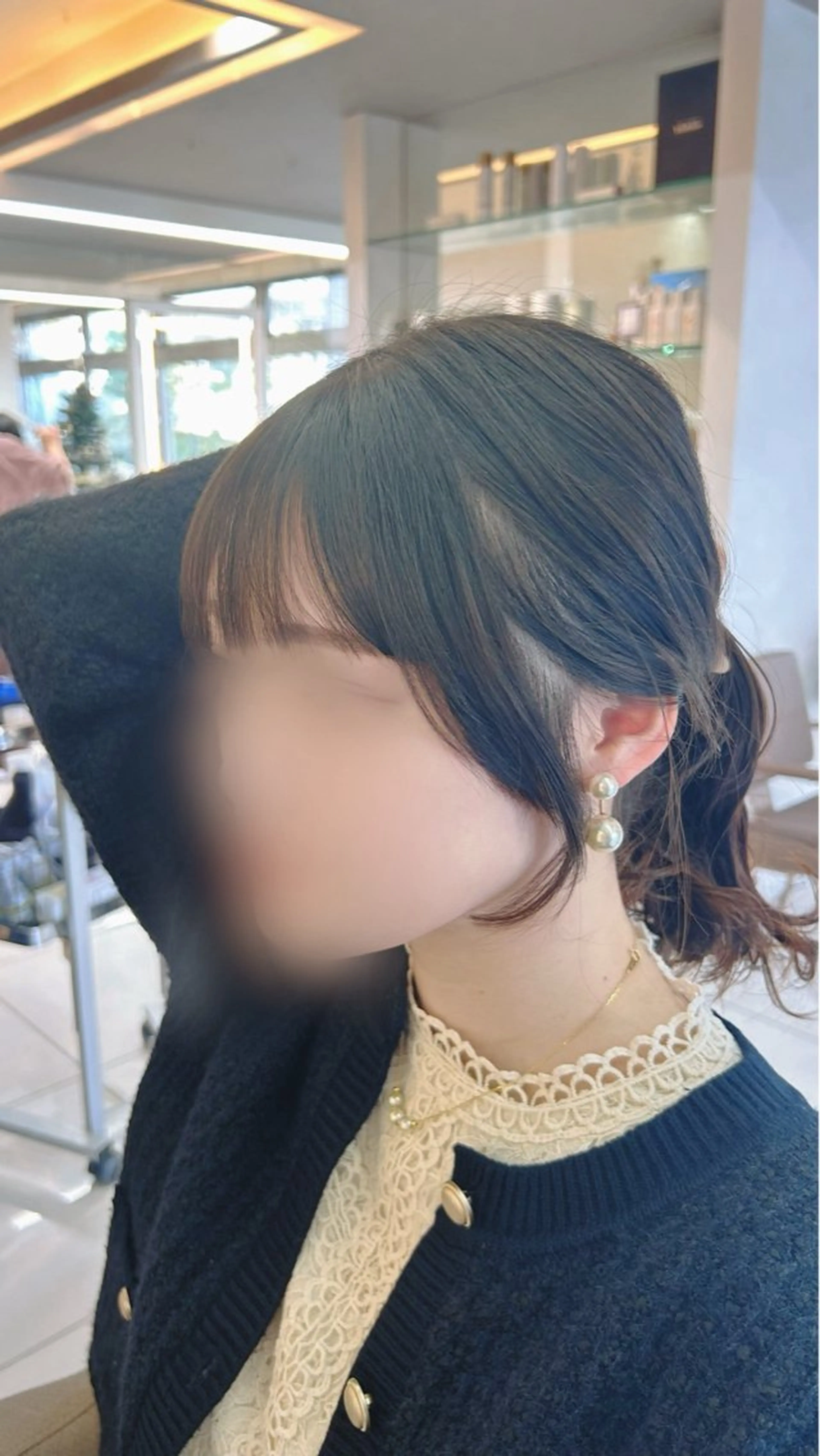 カット コテ巻きパーマ/ 韓国レイヤー/なおのヘアスタイル