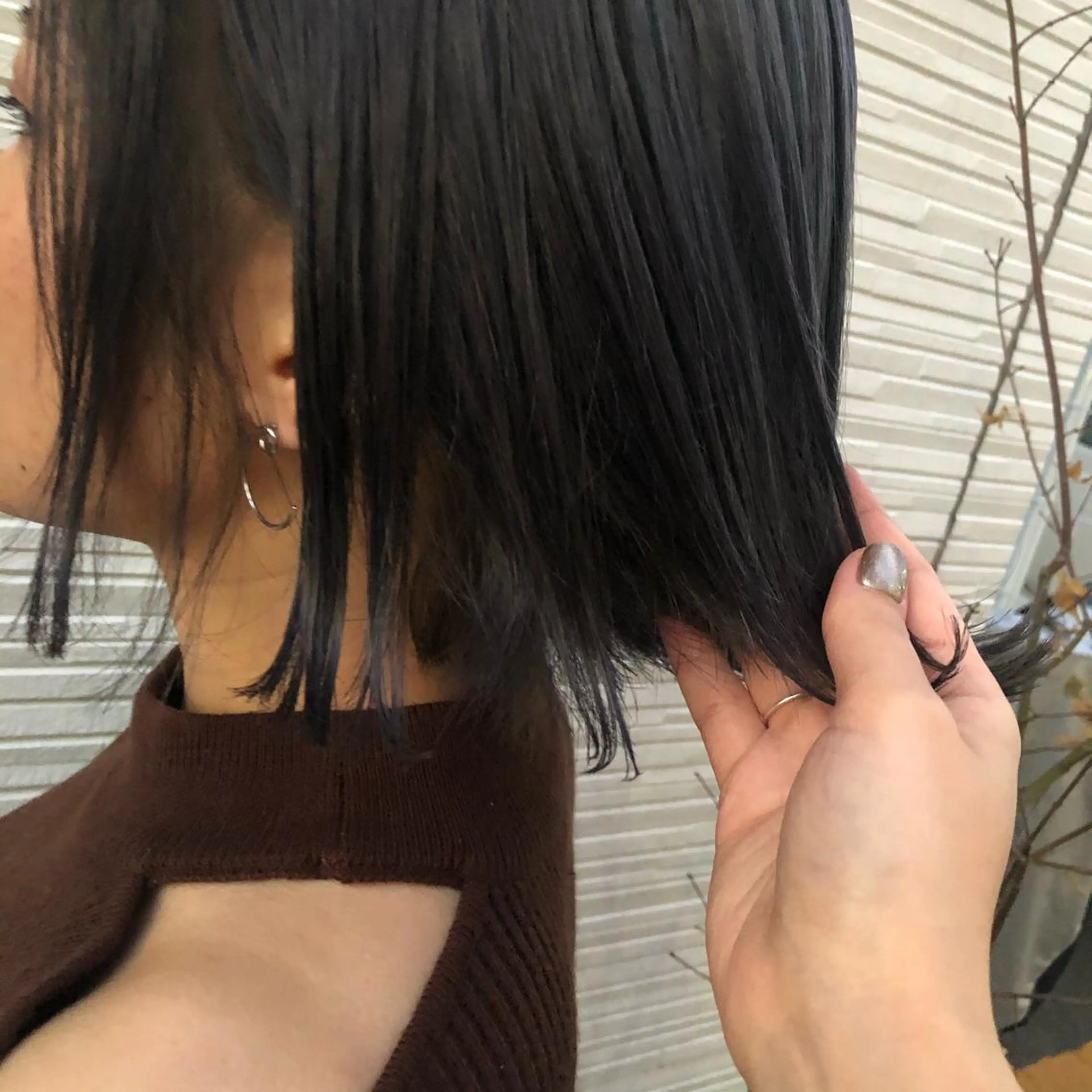 ミディアム カラー カット ヘアカラー hisano / ハイトーン・透明感のヘアスタイル