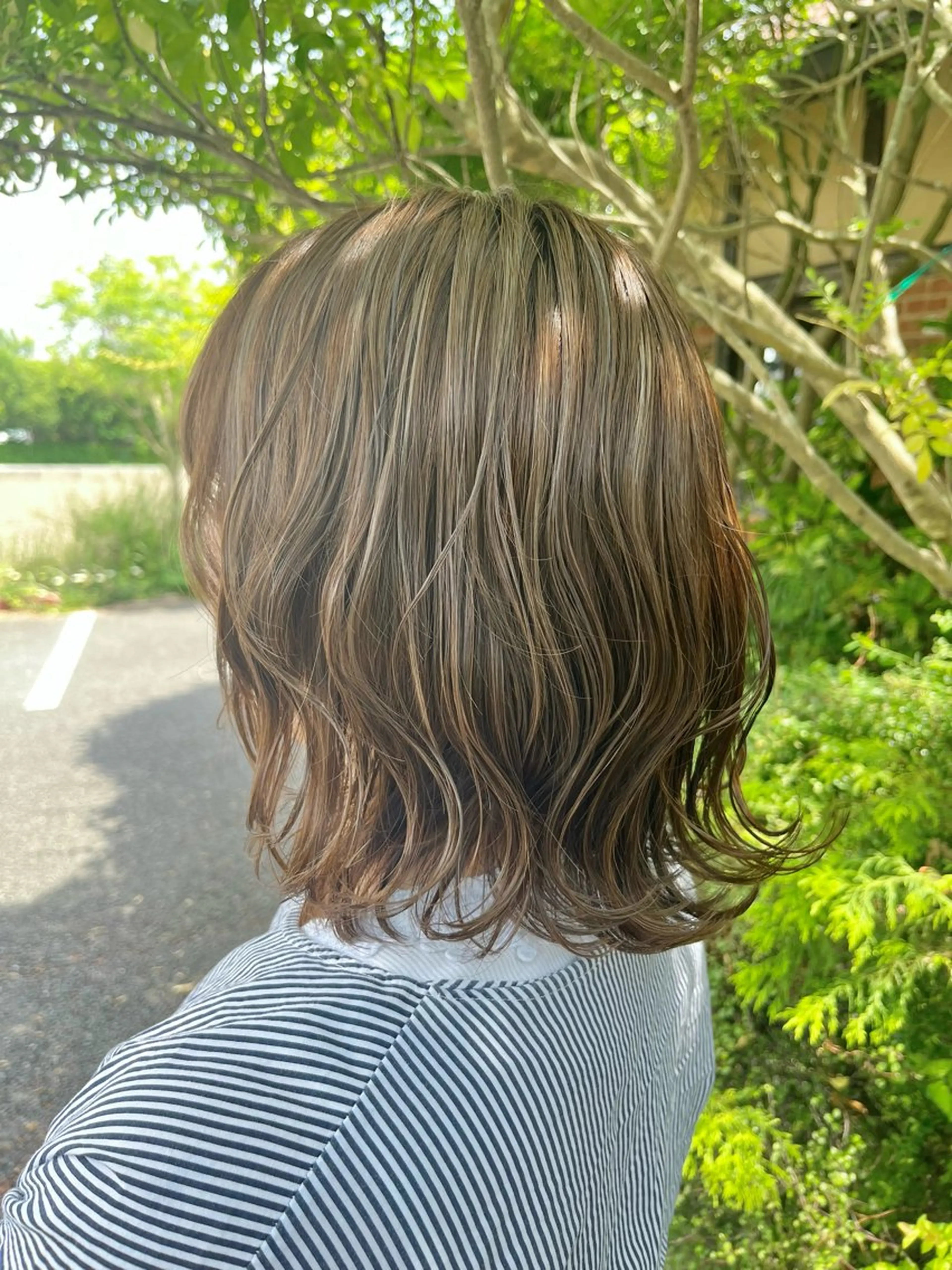 ミディアム MIZUKI🫧ྀི 韓国ヘアAFLOATのヘアスタイル