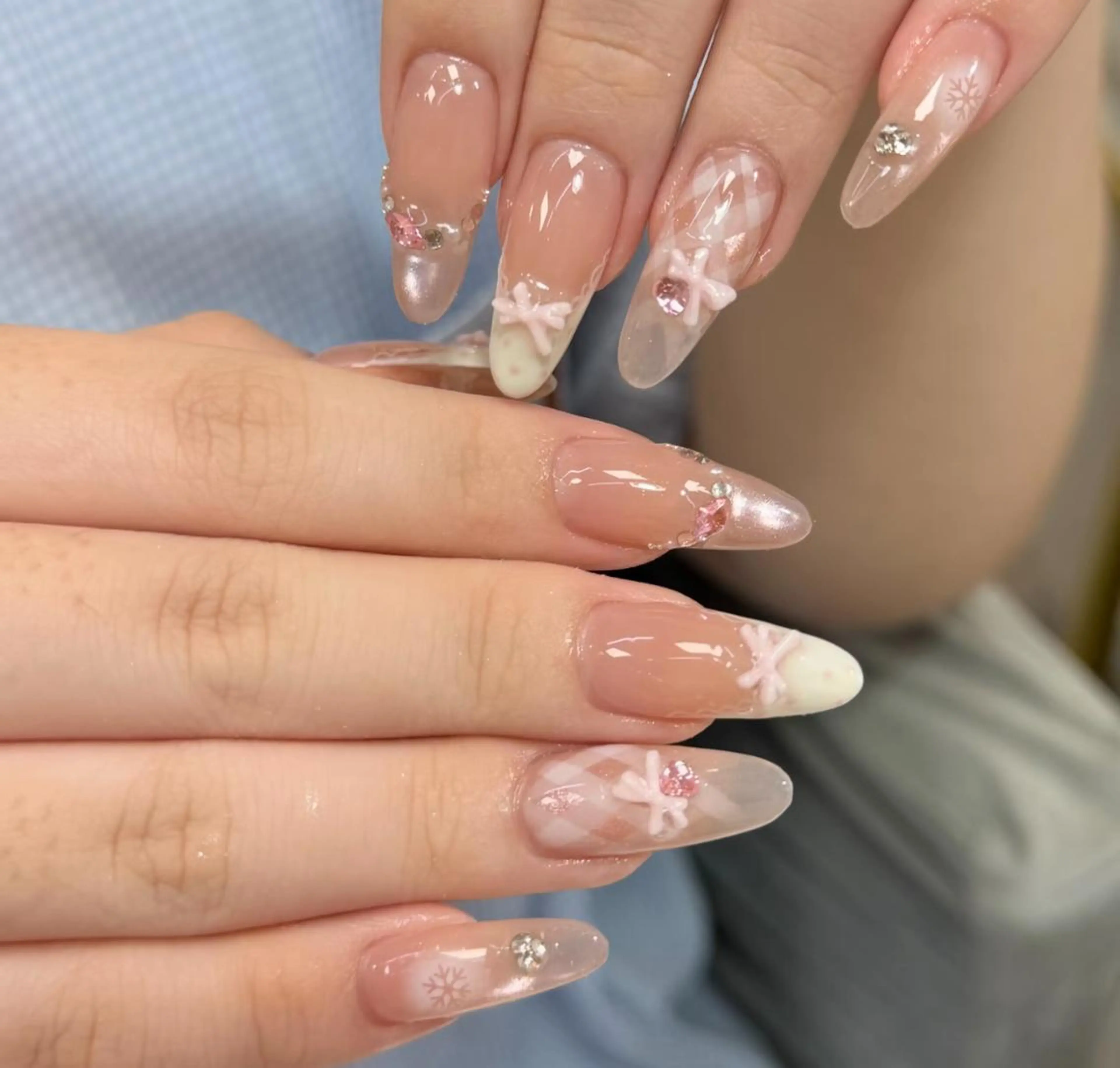 ネイル ハンドネイル ハンドケア 🍑 momo_nailのネイルデザイン