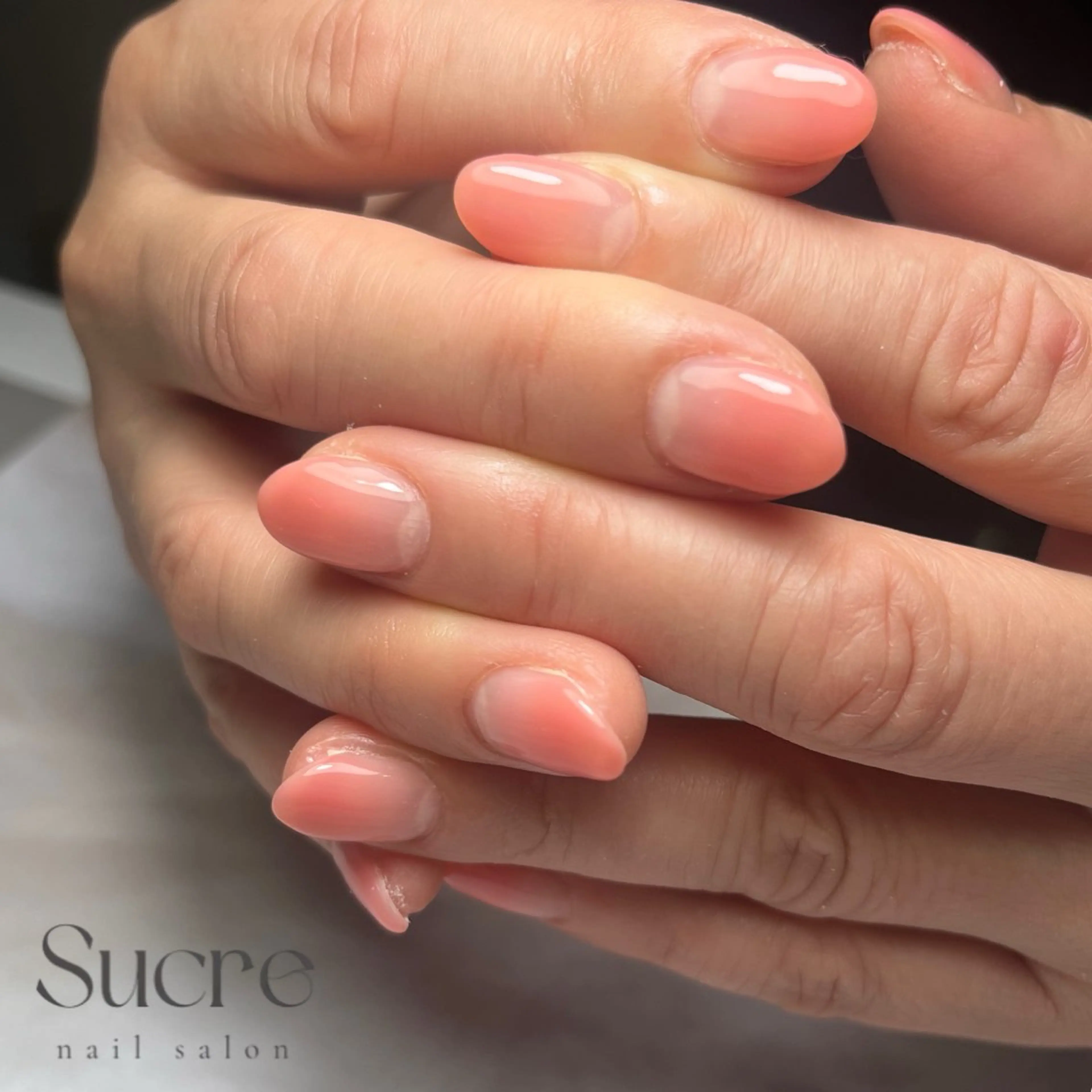 ネイル グラデーション シンプルネイル scr nailのネイルデザイン