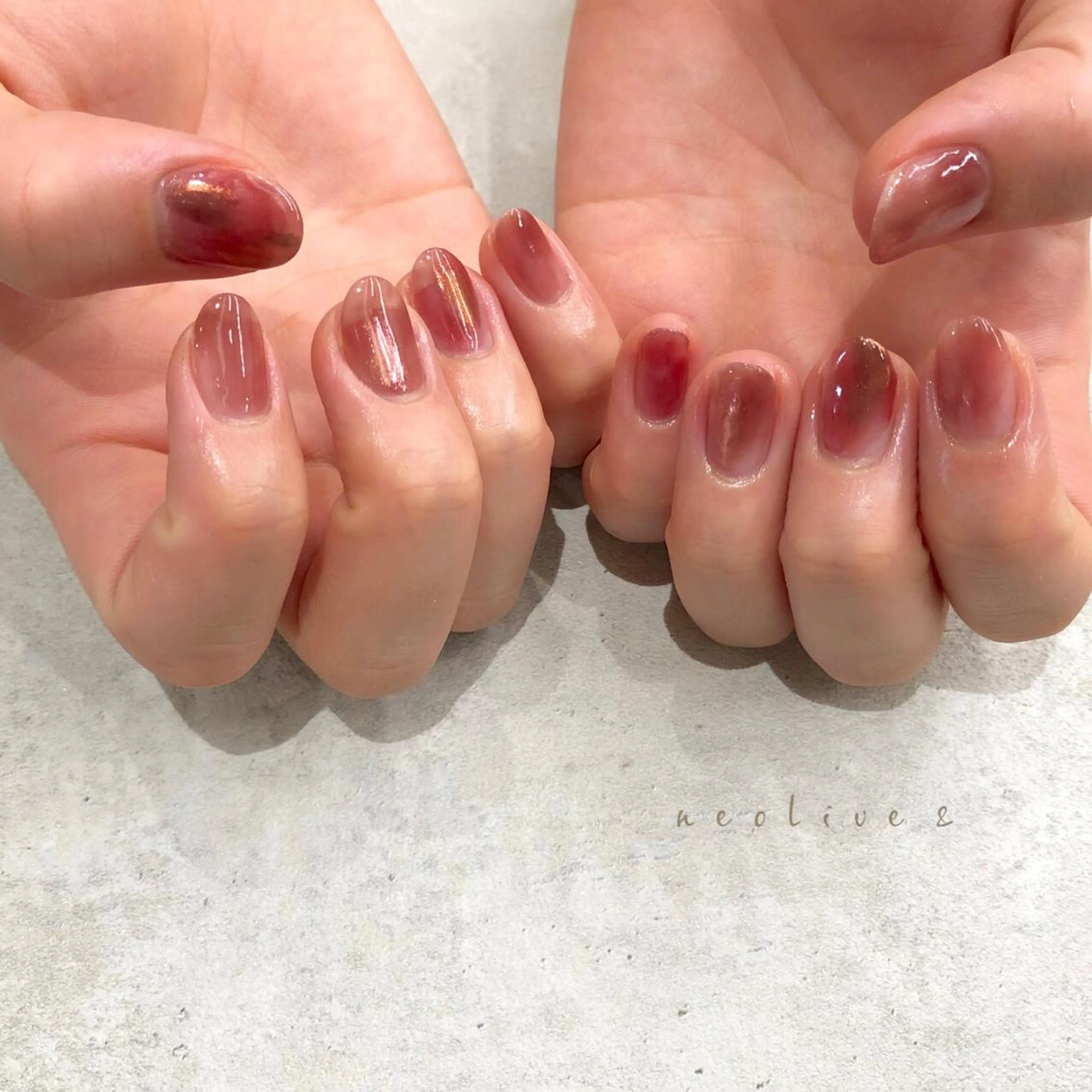 ネイル Yuriko Omi パラジェル/渋谷のネイルデザイン