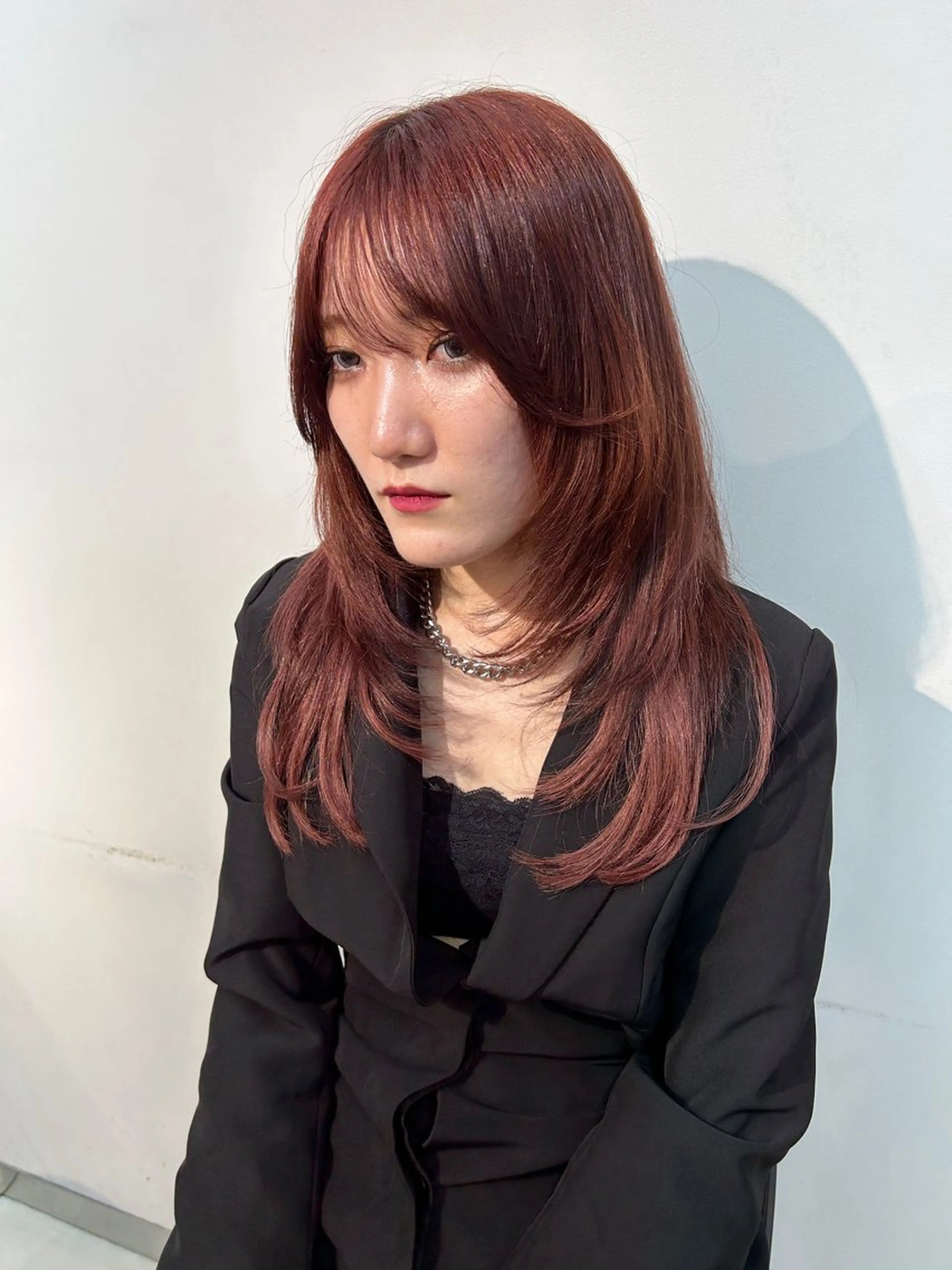 ミディアム ボブ/透明感ベージュ 🫧クルミ🌟のヘアスタイル