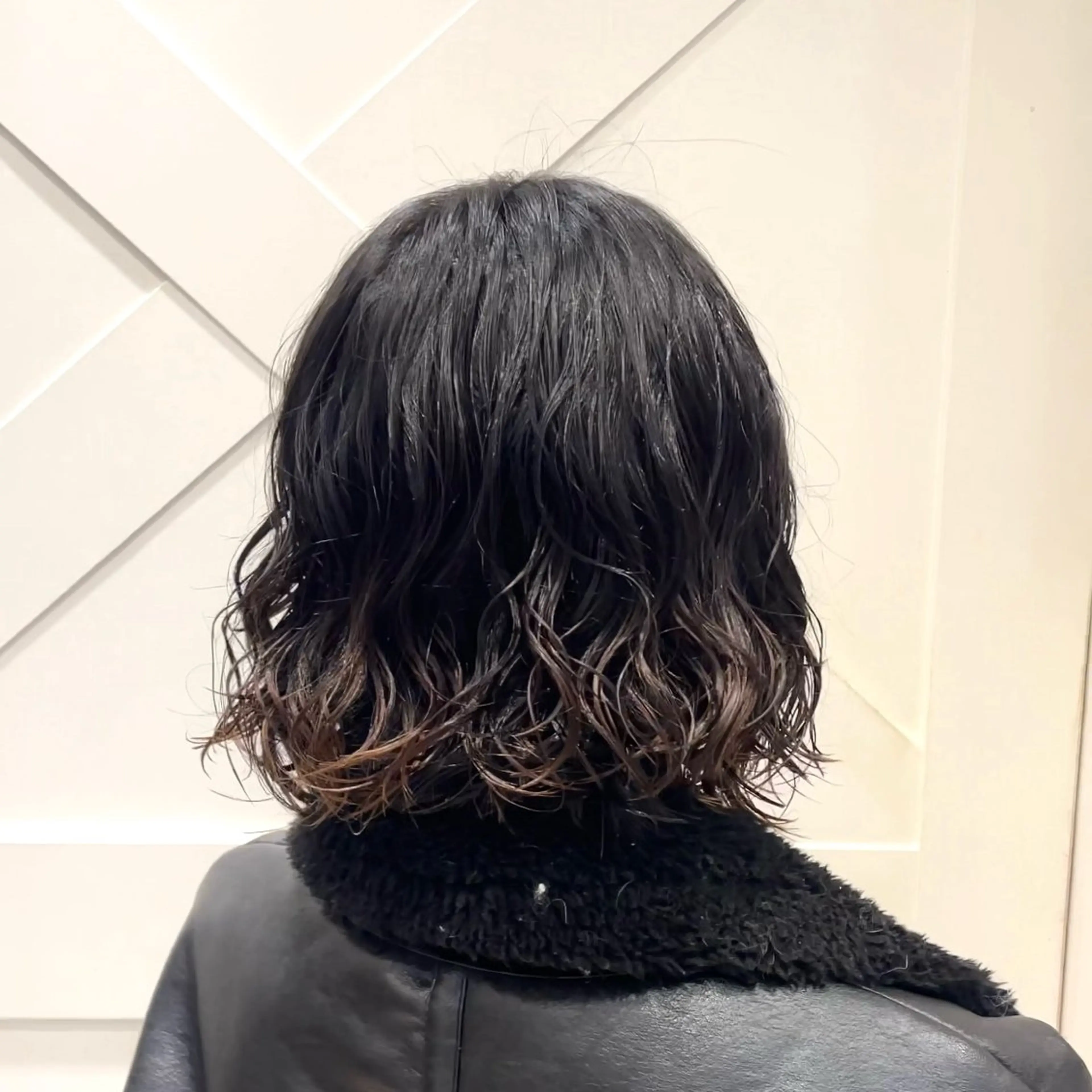 ⌇🎀コテ巻き風パーマ🎀⌇カット➕コテ巻き風デジタルパーマ⚡️⚡️の写真