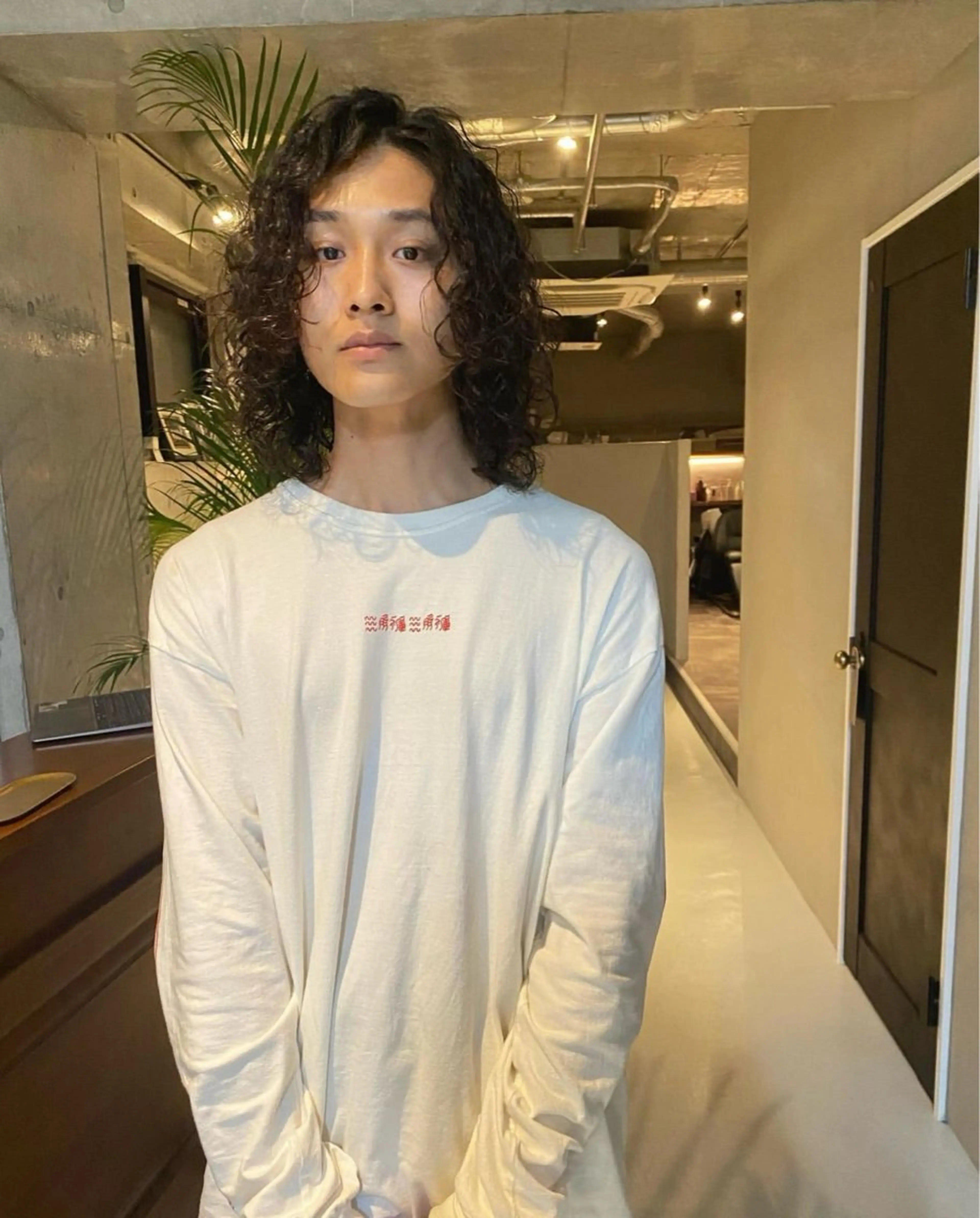 ロング メンズ メンズパーマ カット パーマ トリートメント 🧼柴田 健太郎🧼のヘアスタイル