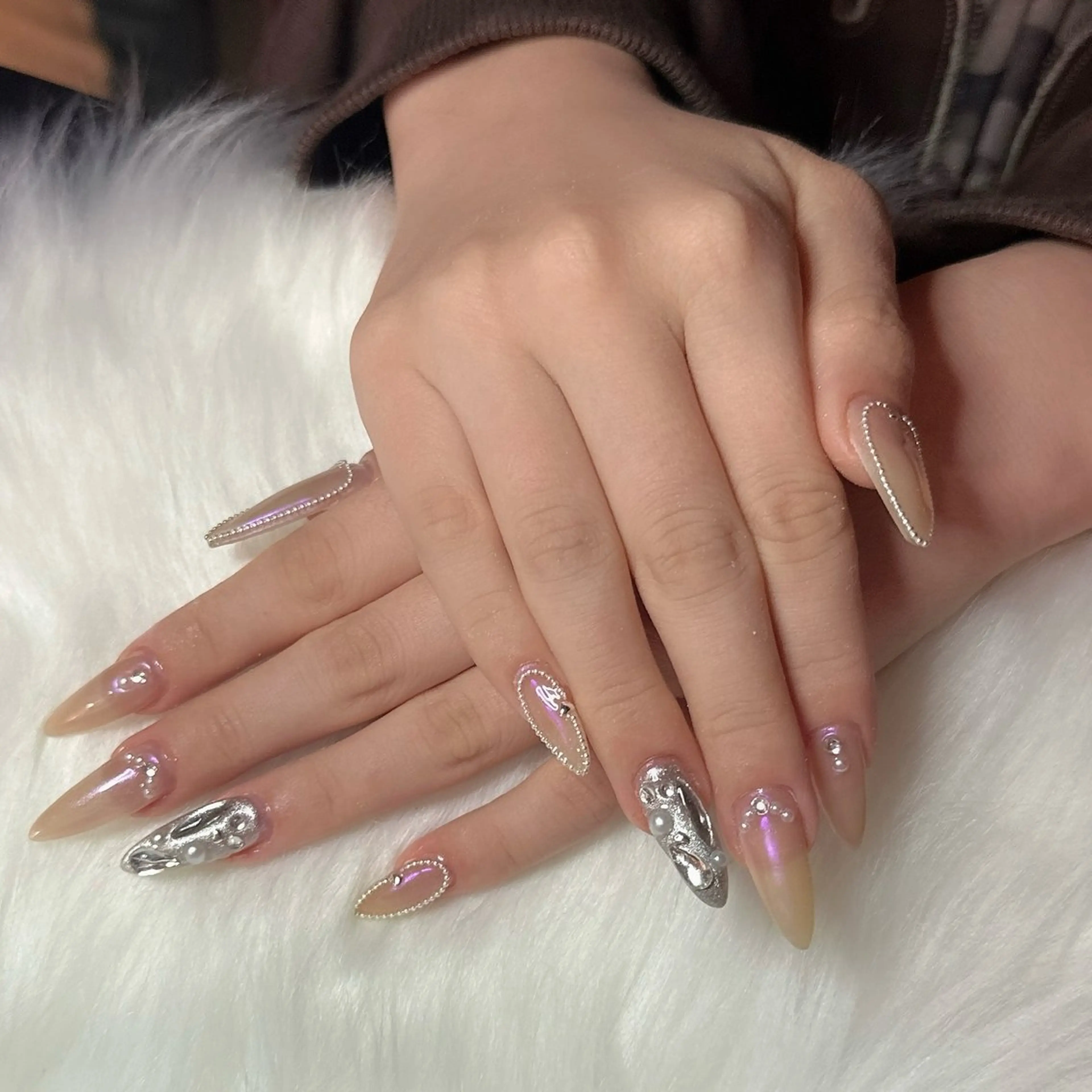 ネイル ワンホンネイル ハンドネイル tee nailのネイルデザイン