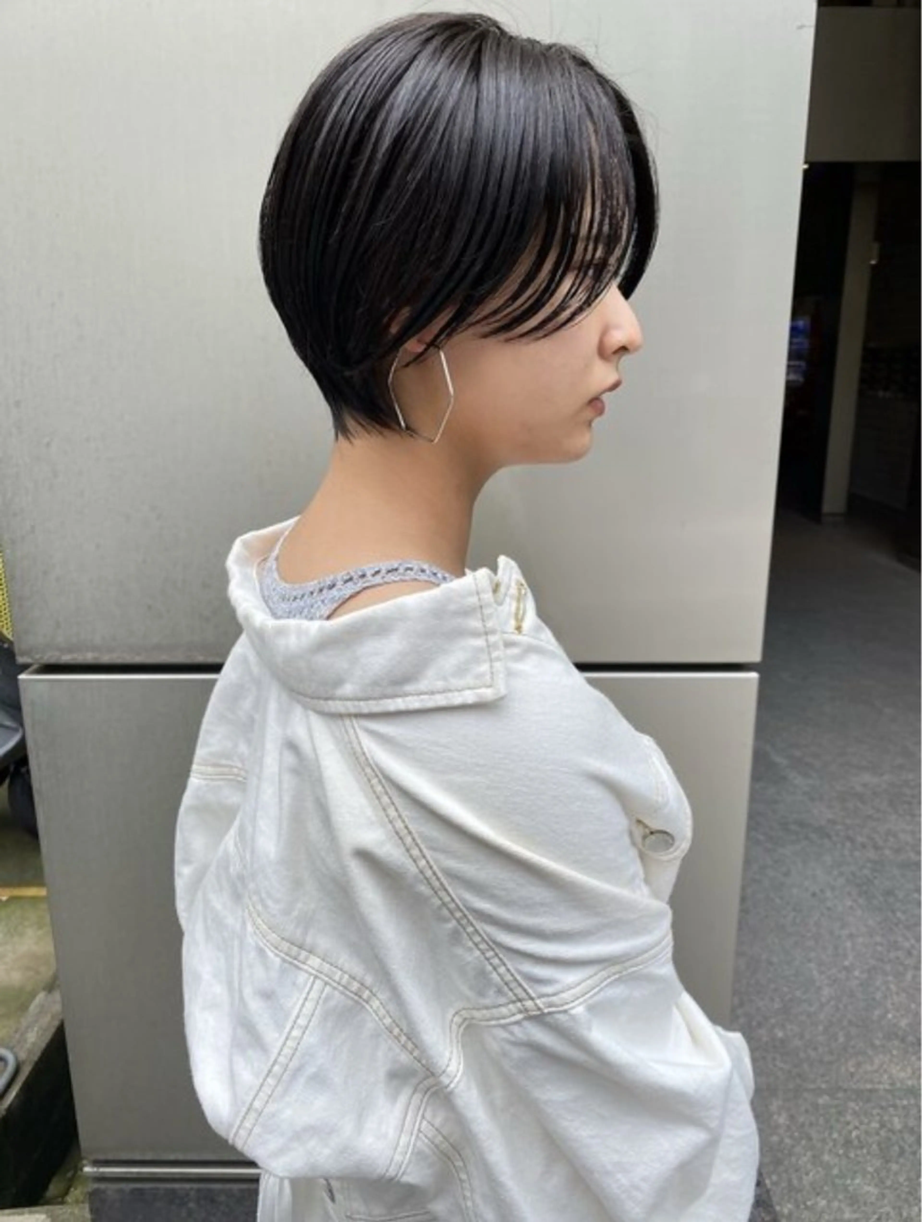 ショートカット+オージュアトリートメントの写真