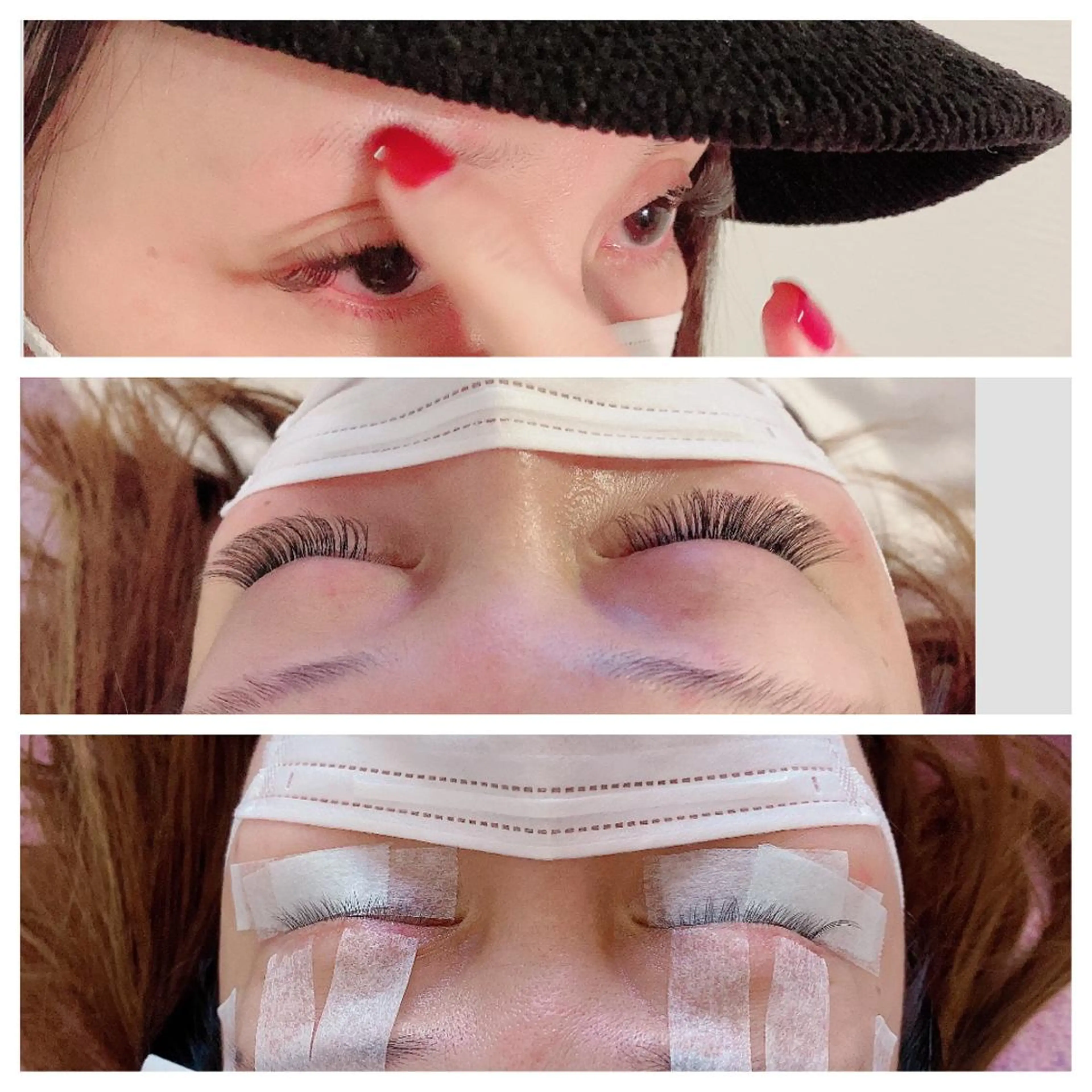 カラー パーマ ヘアアレンジ キッズ ネイル マツエク・マツパ 付け放題 ボリュームラッシュ 神山 ビューティー・アイのマツエク・マツパデザイン