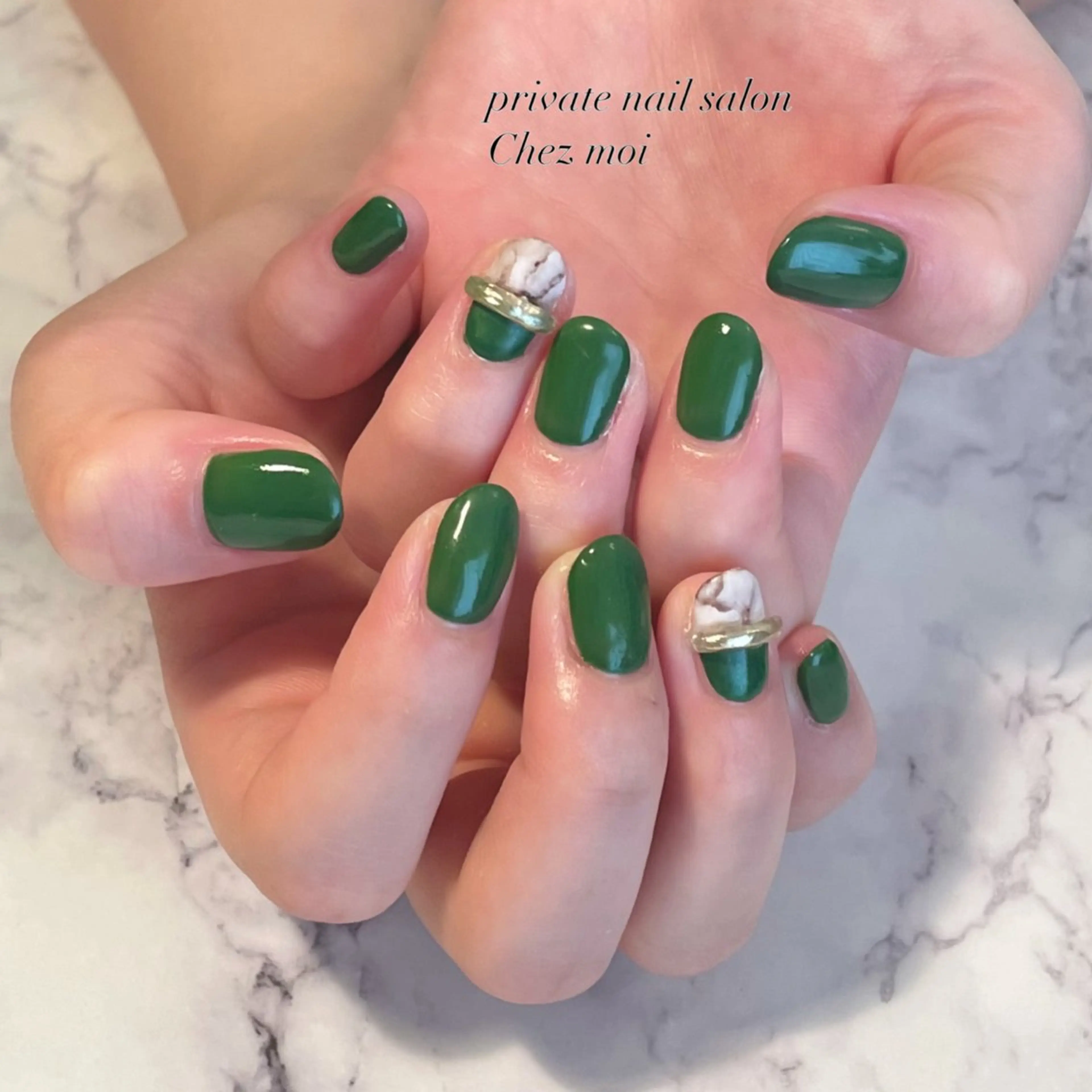 ネイル アートネイル ミラーネイル KOMINE TOMOKOのネイルデザイン