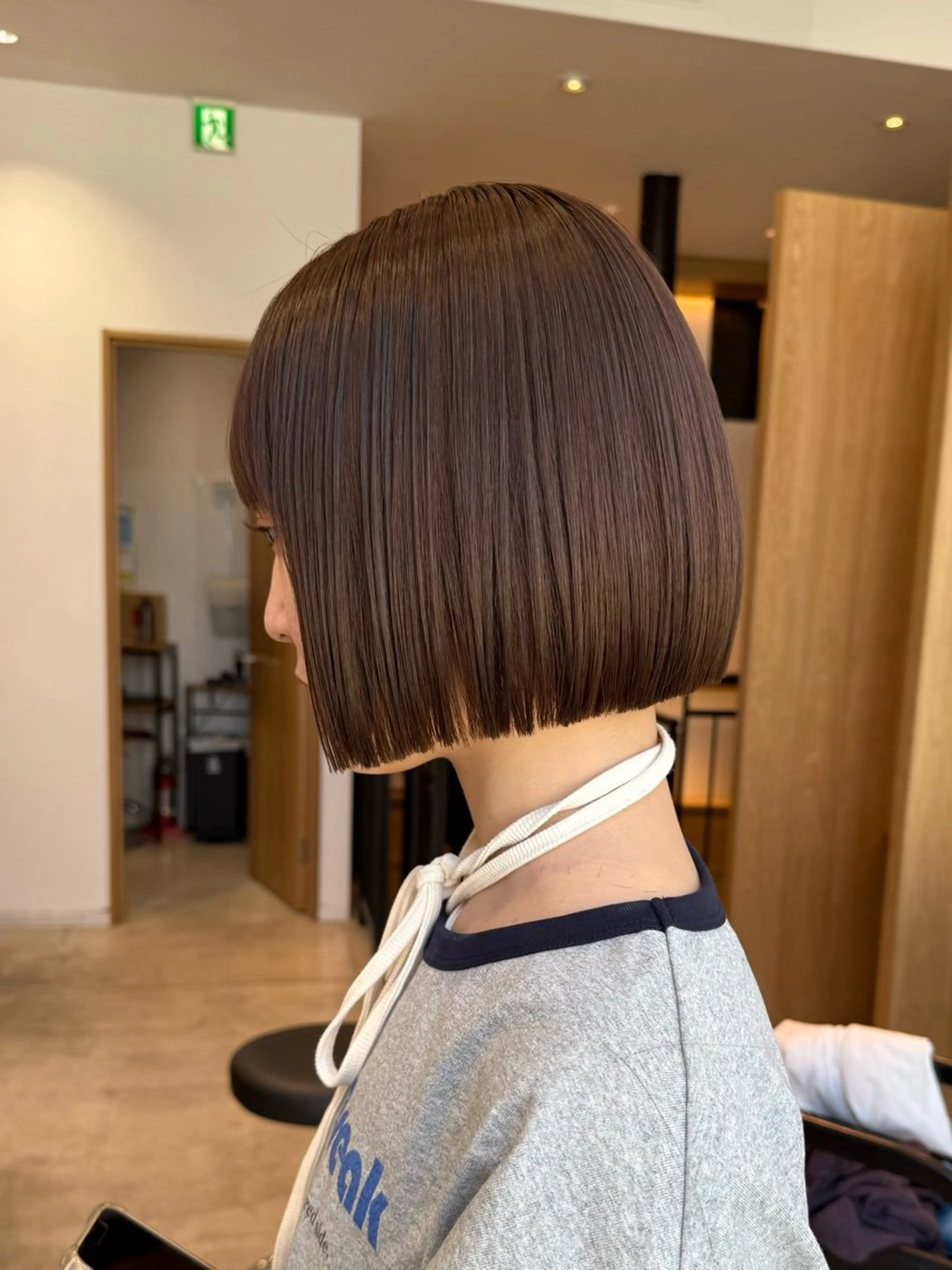 ショート sea by luvismけやき通り2号店所属・ボブ/ショート/ 縮毛矯正/岸本恭明のヘアスタイル