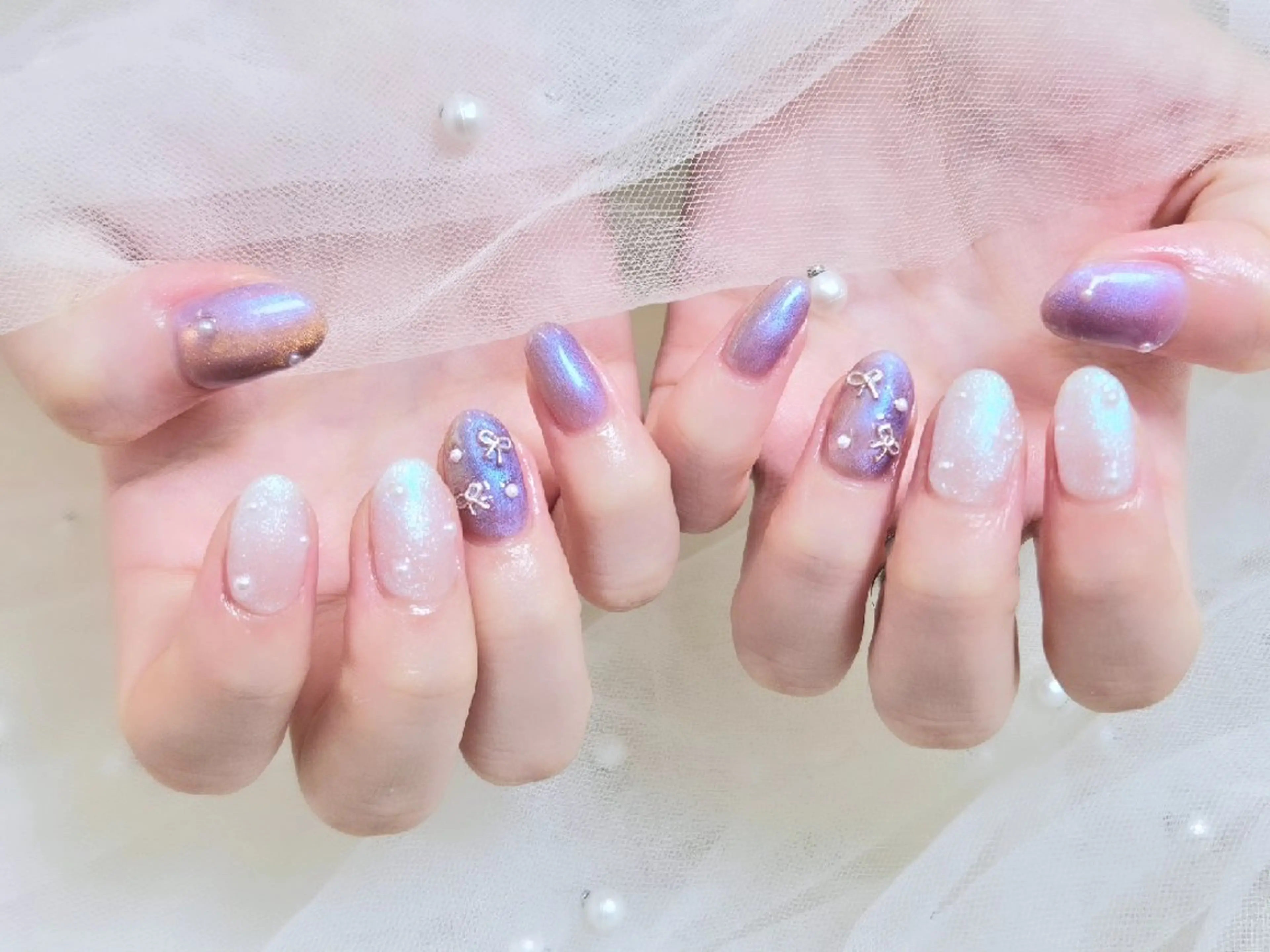 ネイル e_nail🍀自宅 サロン八潮eri☆　のネイルデザイン