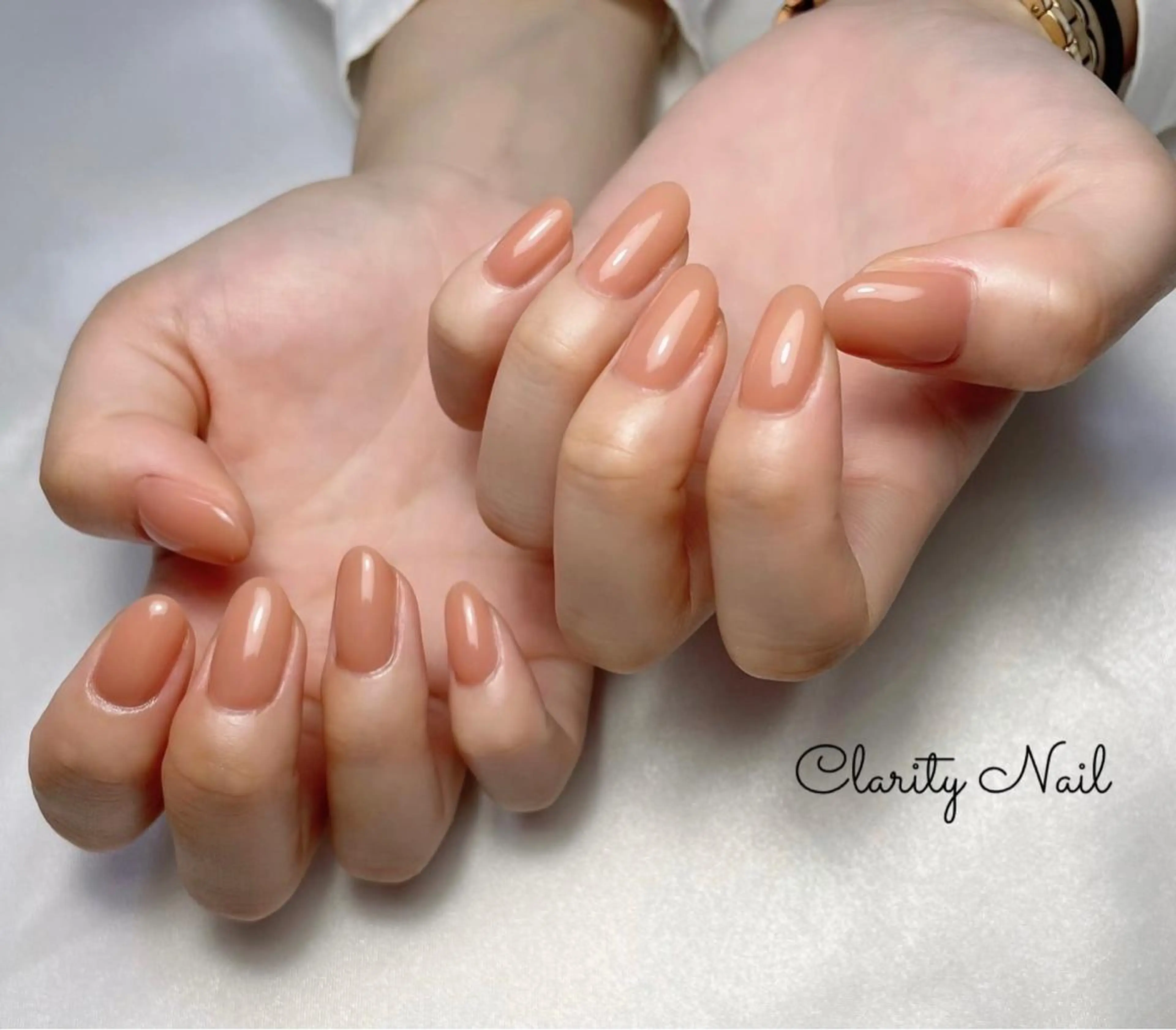 ネイル ワンカラーネイル ハンドネイル Clarity Nailのネイルデザイン