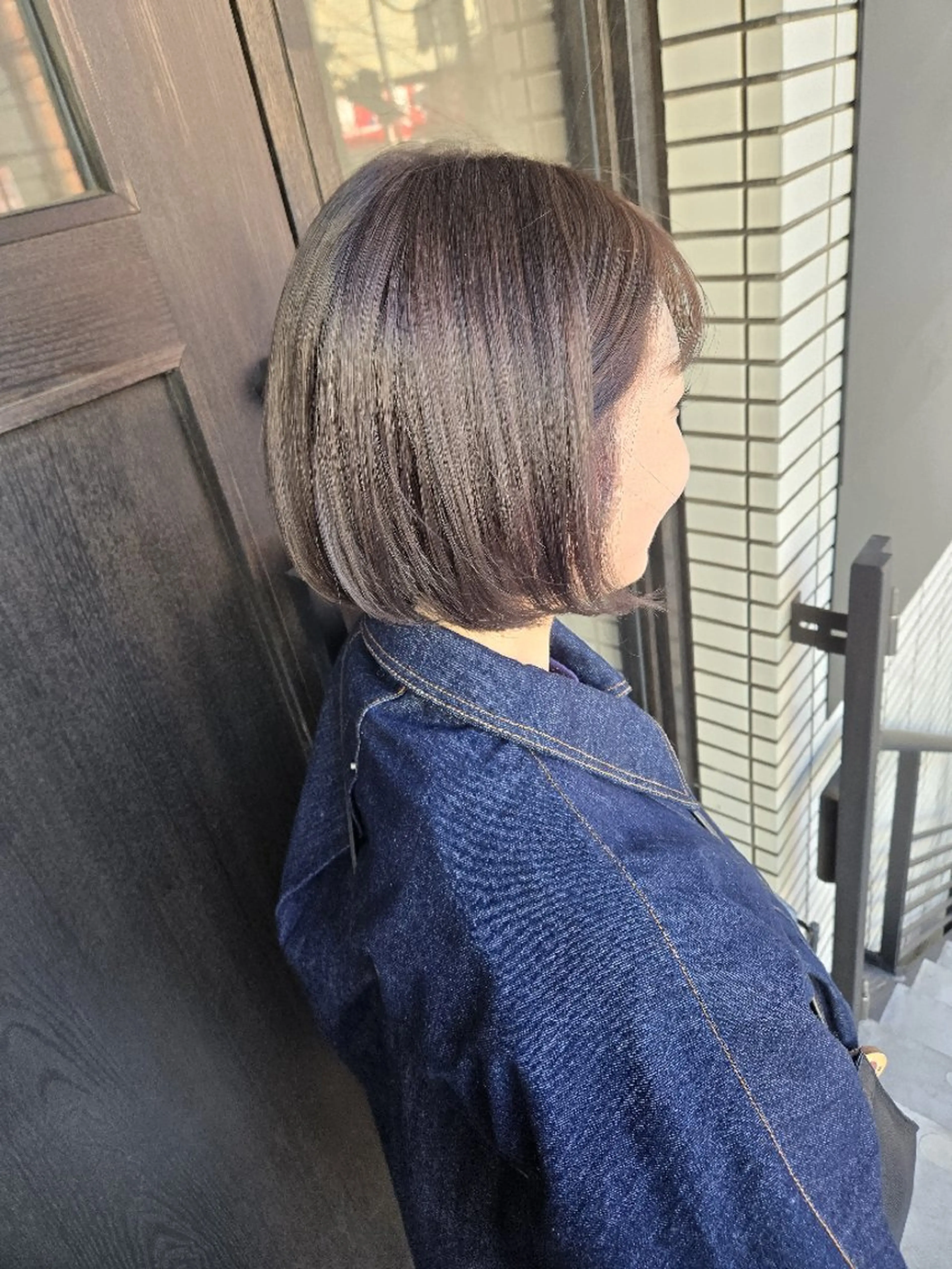 カラー ブリーチ enx 渡邊 愛結🎀のヘアスタイル