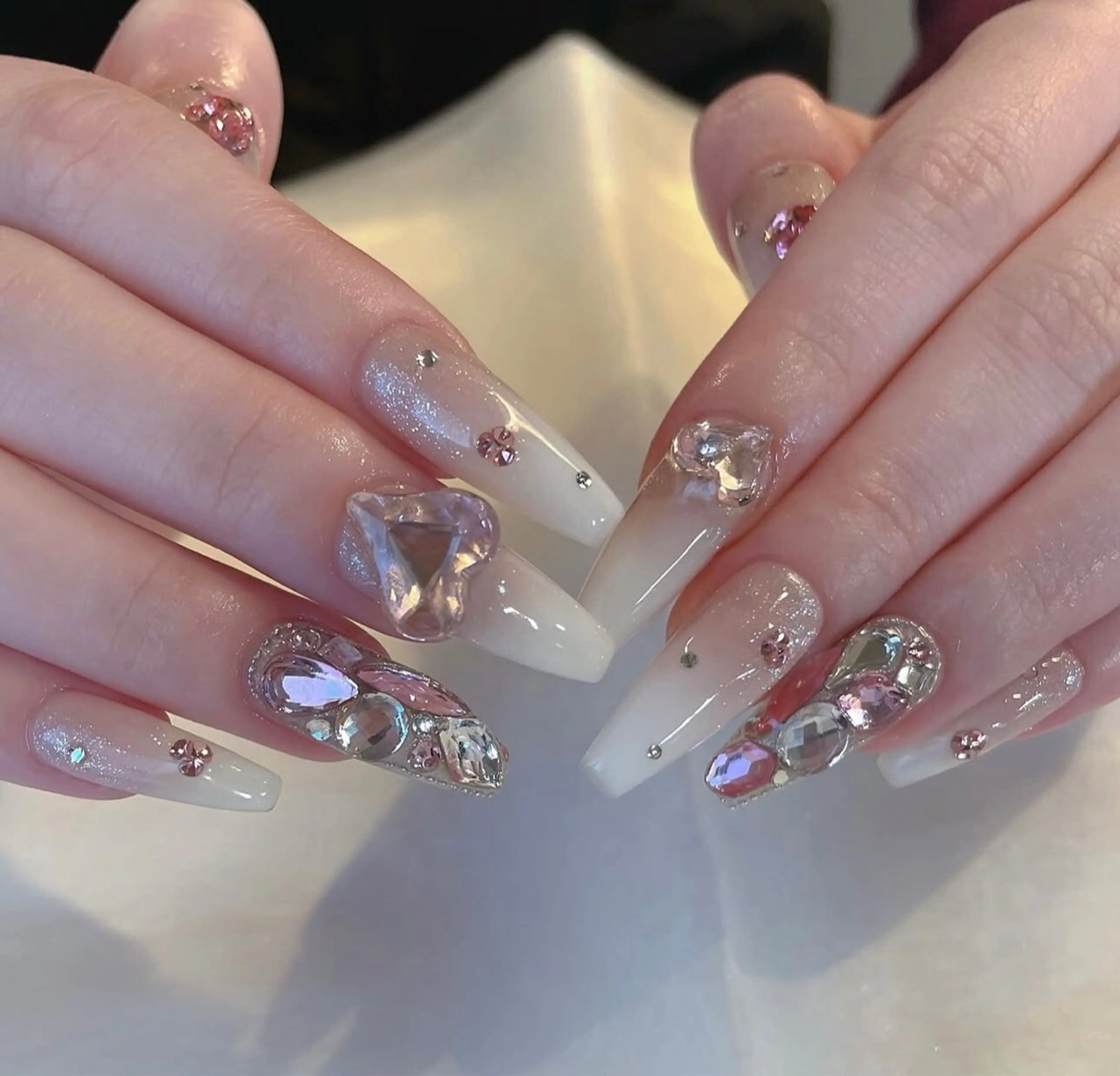 ネイル アートネイル フレンチネイル ジェルネイル ニュアンスネイル オフィスネイル ハンドネイル Jenn Nail Shinokuboのネイルデザイン