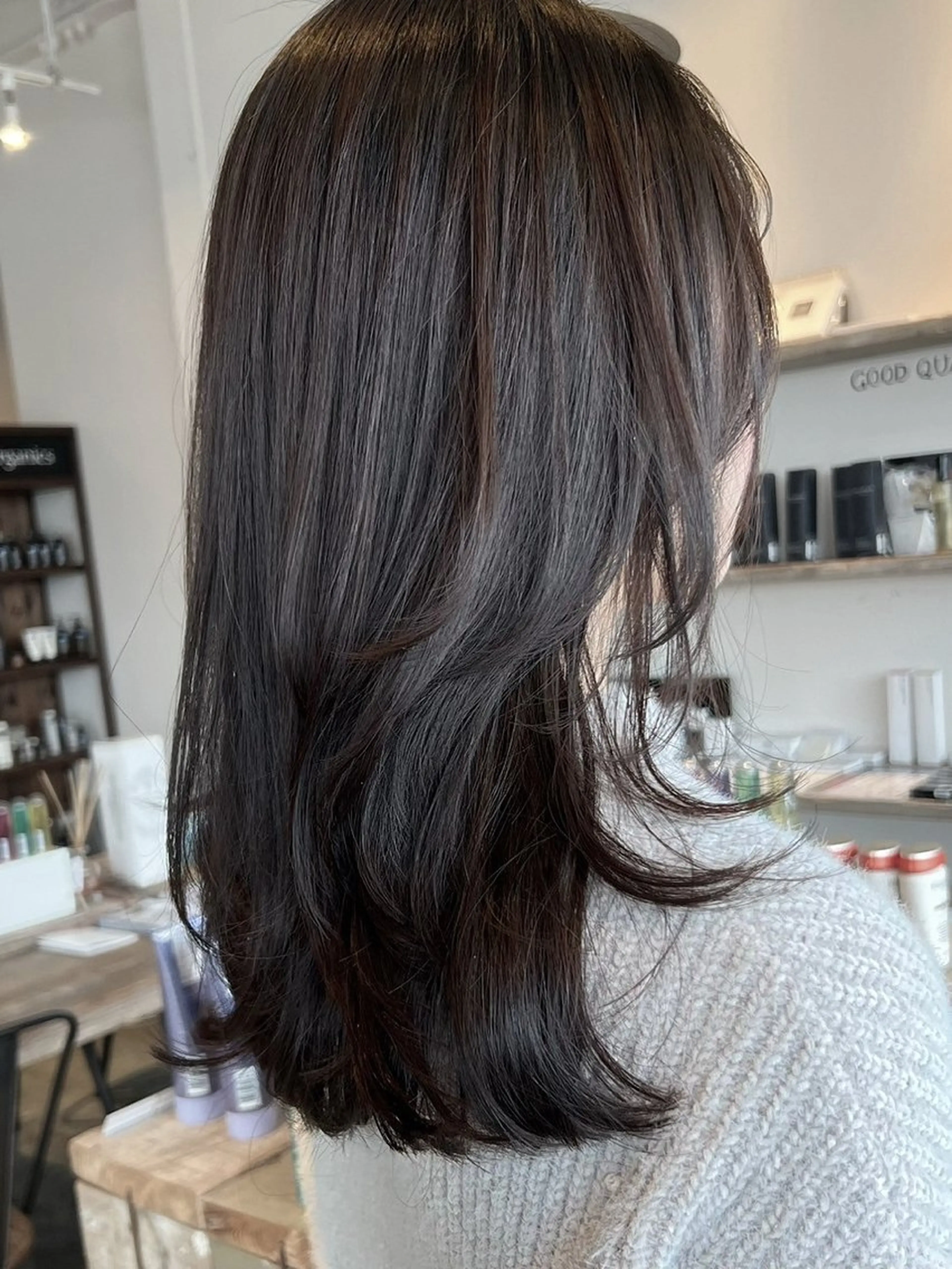 再現性抜群カット+うる艶カラー+ハホニコTr ¥19140→ ¥10900の写真