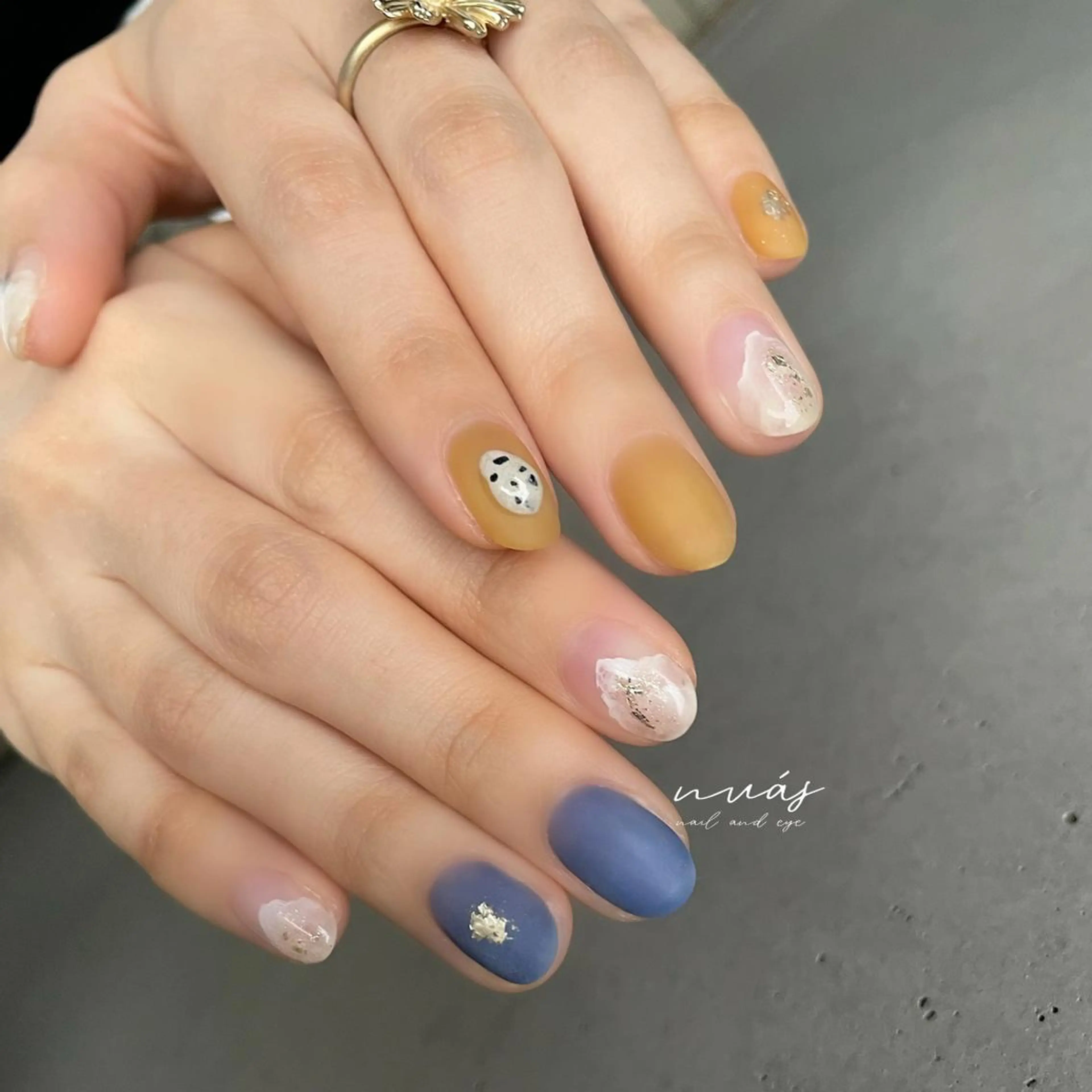 ネイル ハンドネイル nuás nail & eyeのネイルデザイン