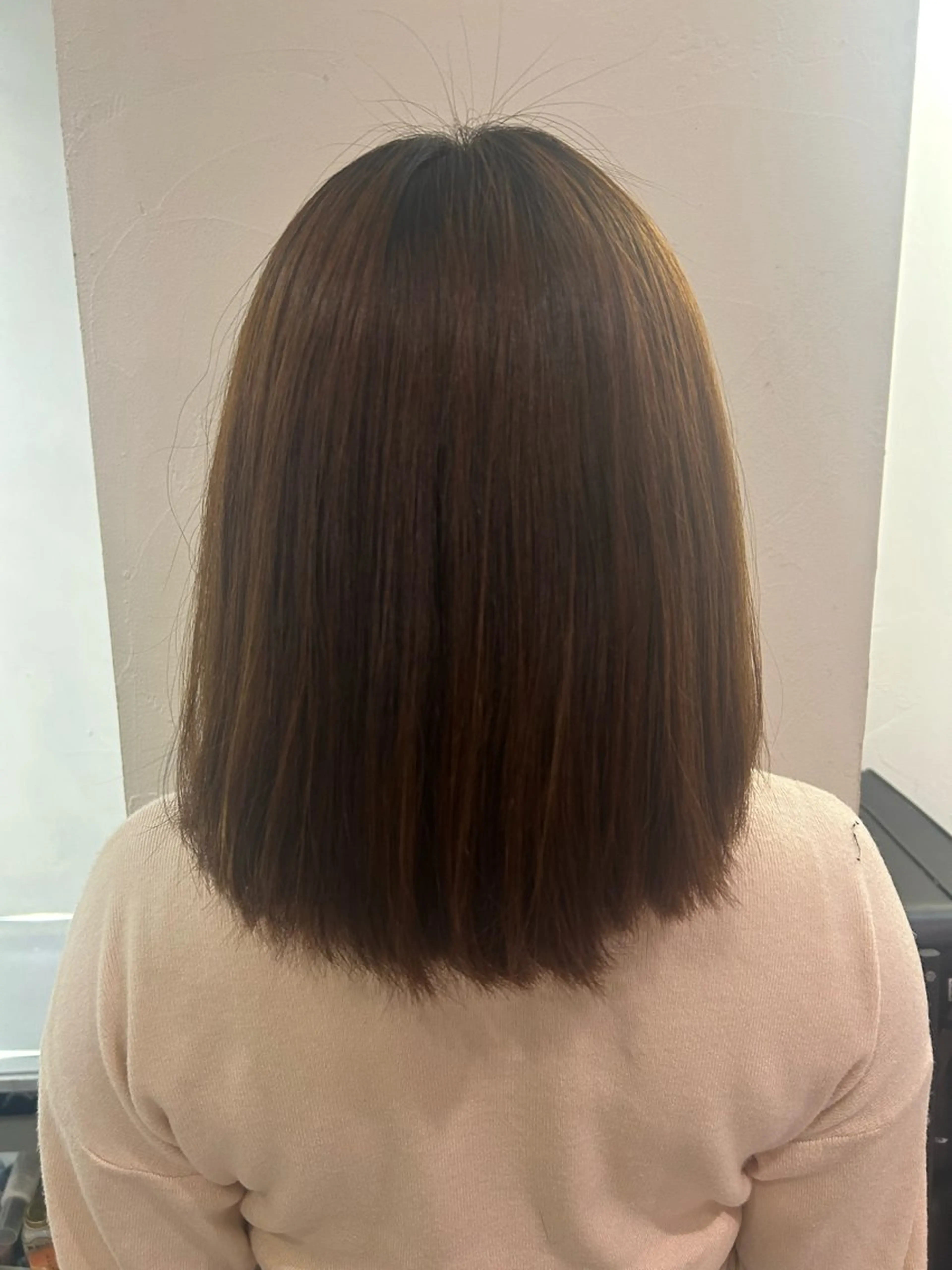 ミディアム カラー ITbyALBUM藤沢店所属・IT by ALBUM立川のヘアスタイル
