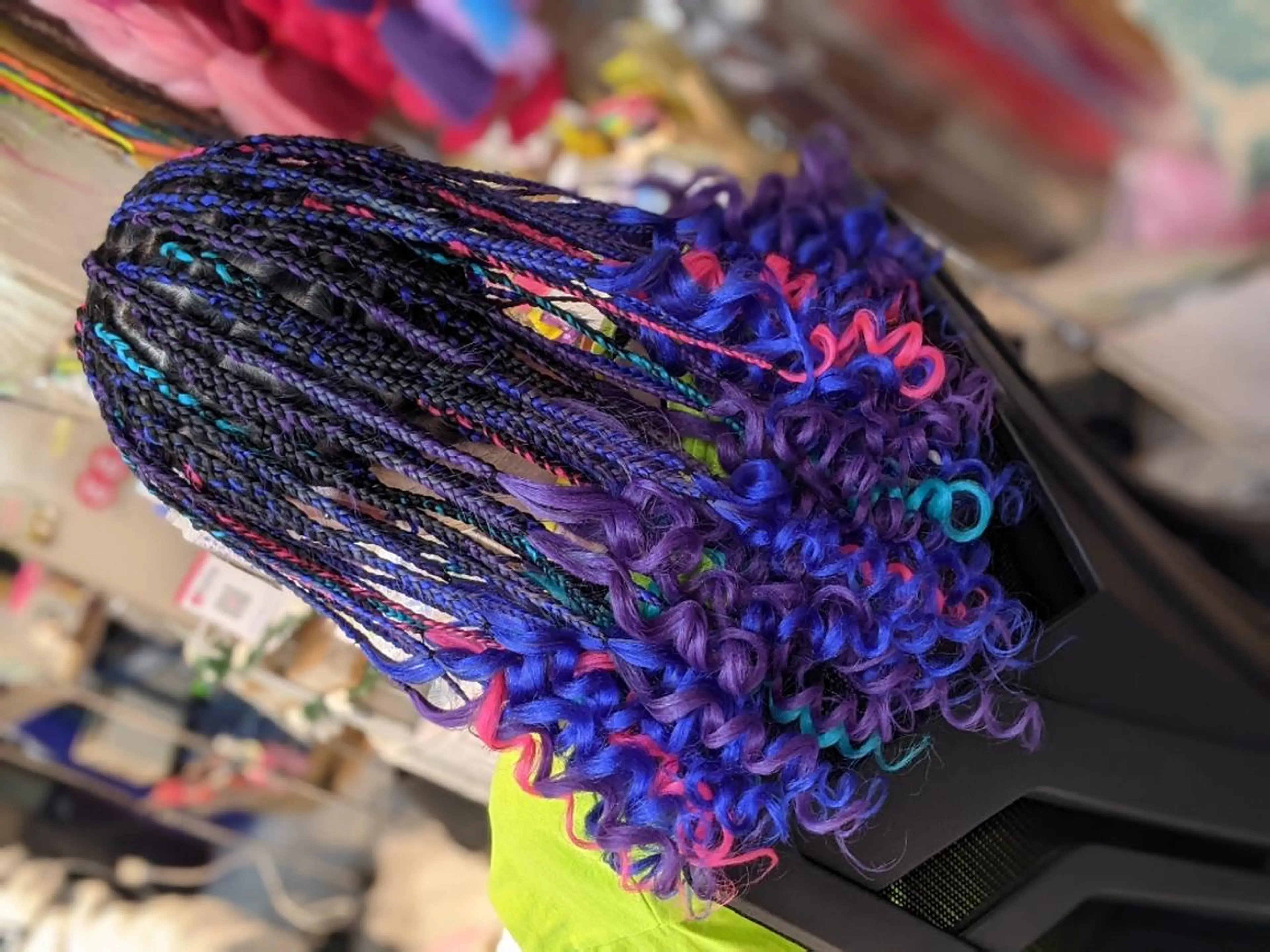 ロング ヘアアレンジ エクステ scamp ★のヘアスタイル