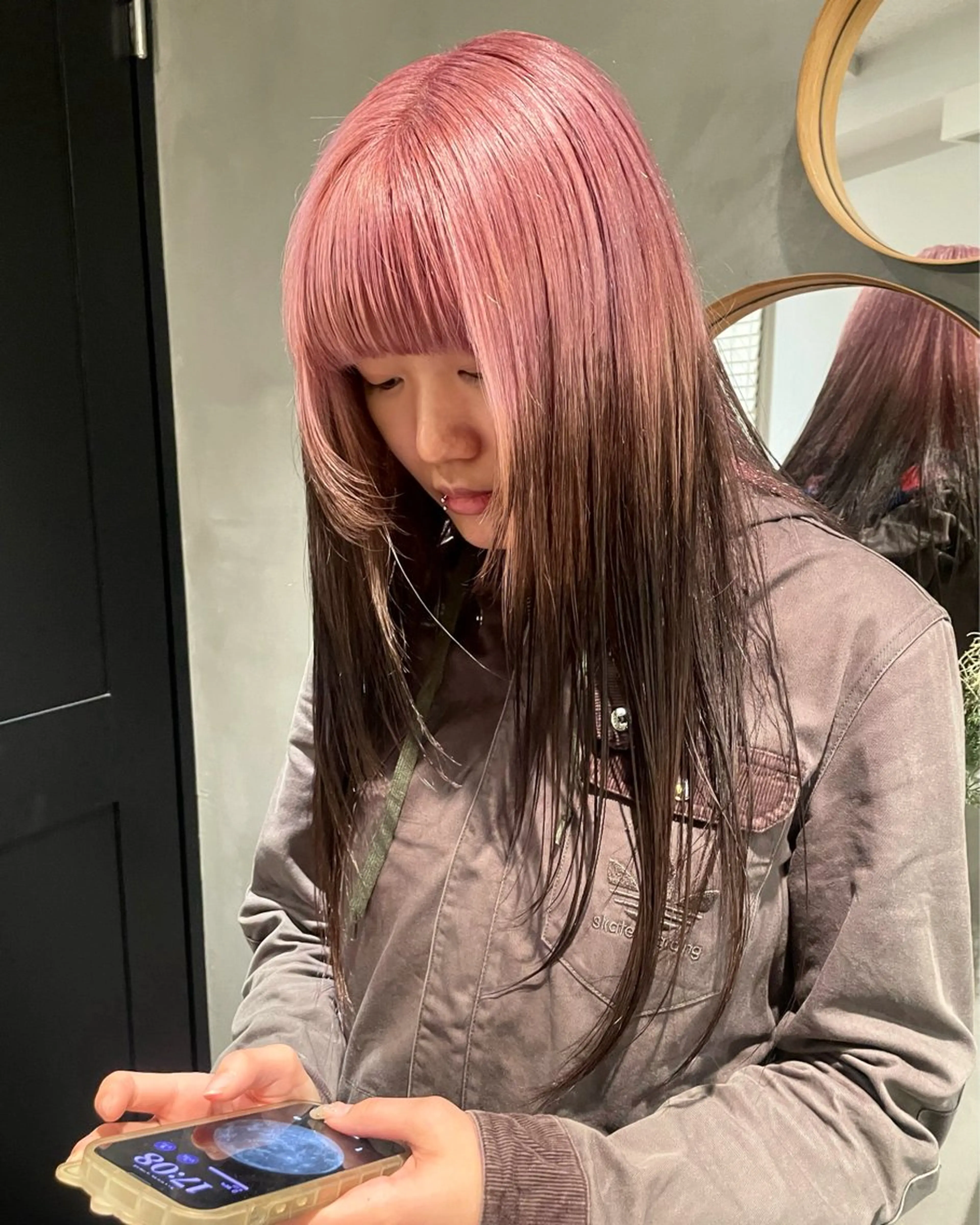 ロング カラー ヘアカラー トリートメント 優作 〜圧倒的信頼〜のヘアスタイル