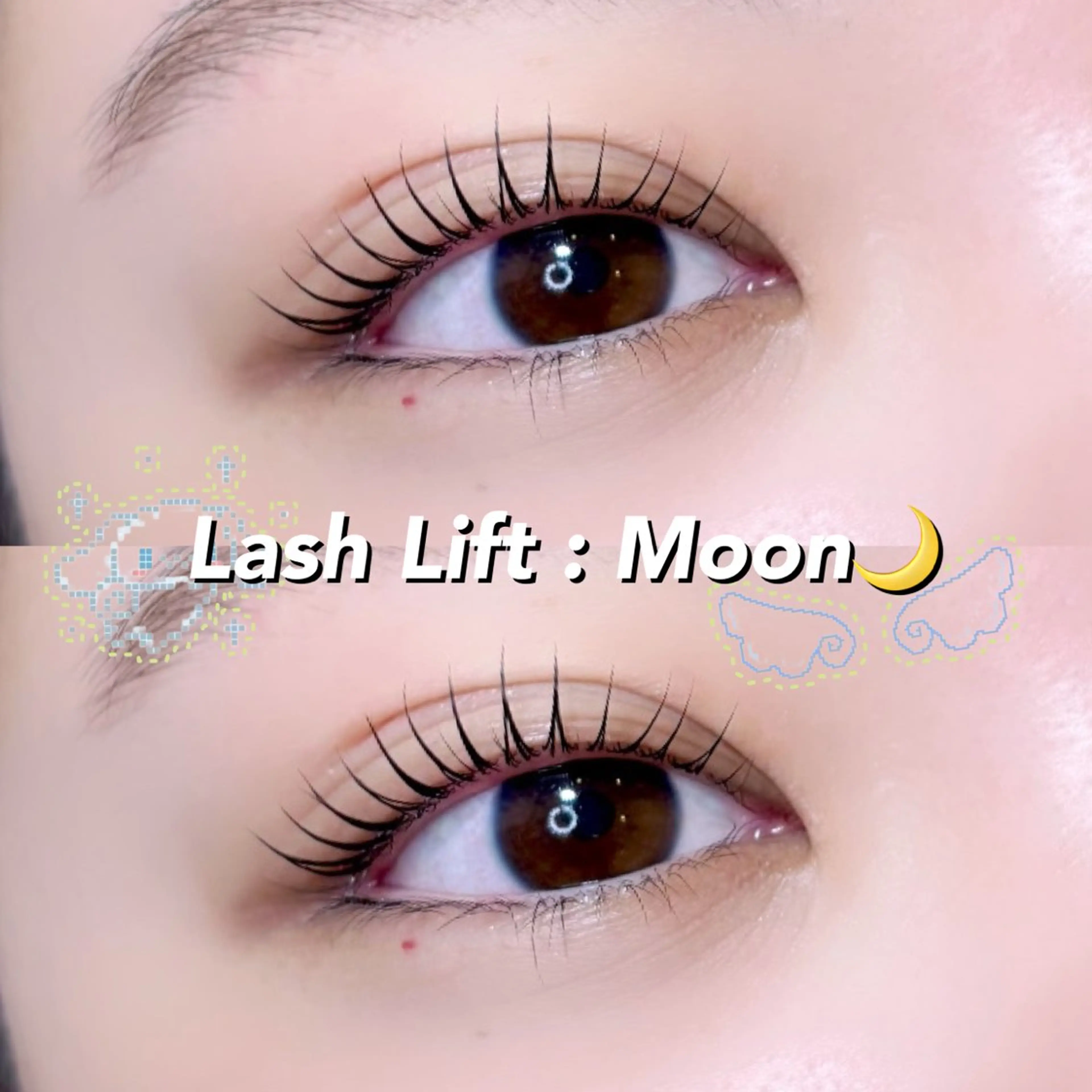 【🐬土日祝限定価格🐋🫧】選べるパリジェンヌorラッシュリフト 黒ケラチントリートメント付👀✨️の写真