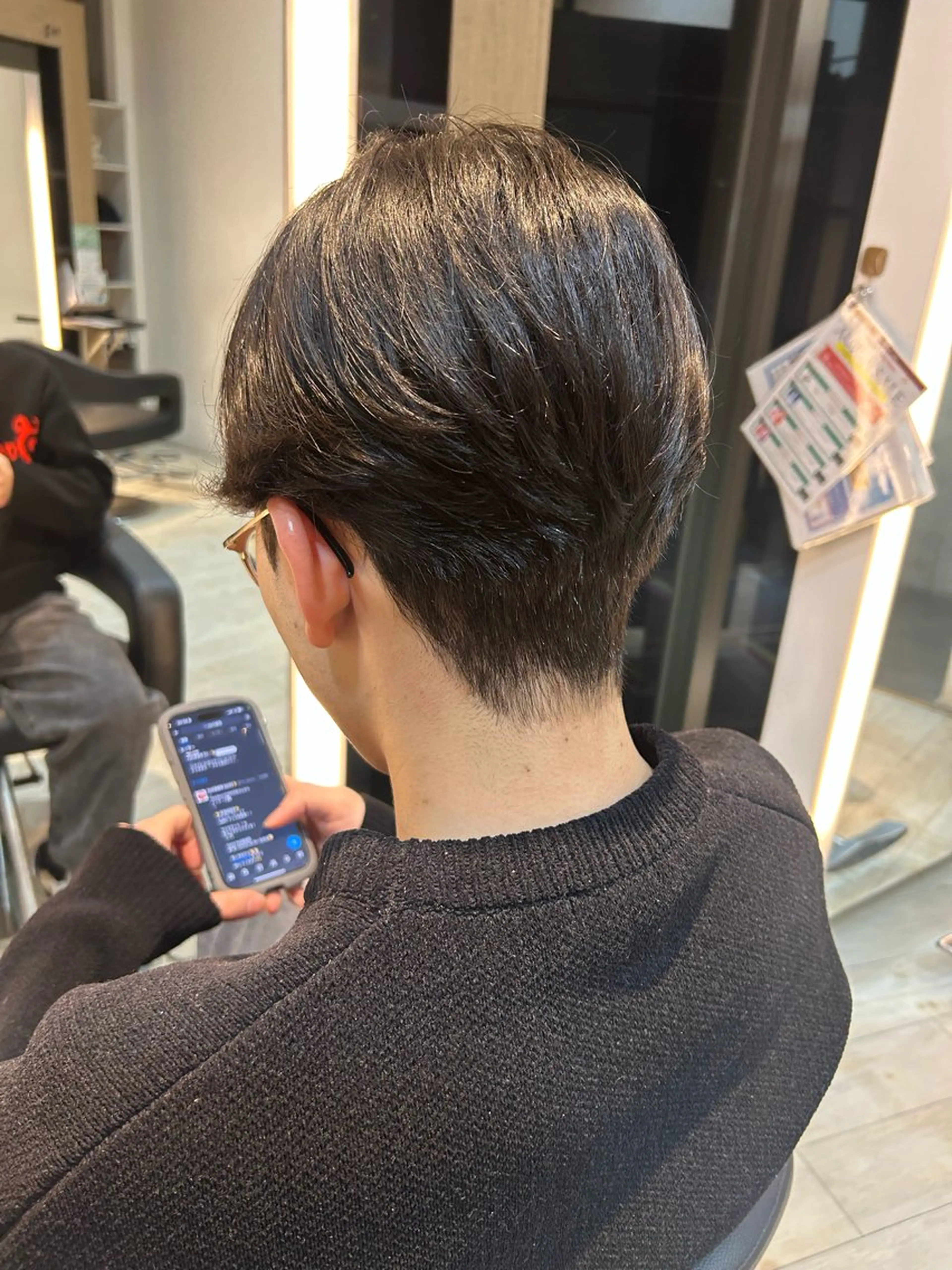 【8月の当日限定ゲリラクーポン】🇰🇷メンズカット＋韓国風ダウンパーマの写真