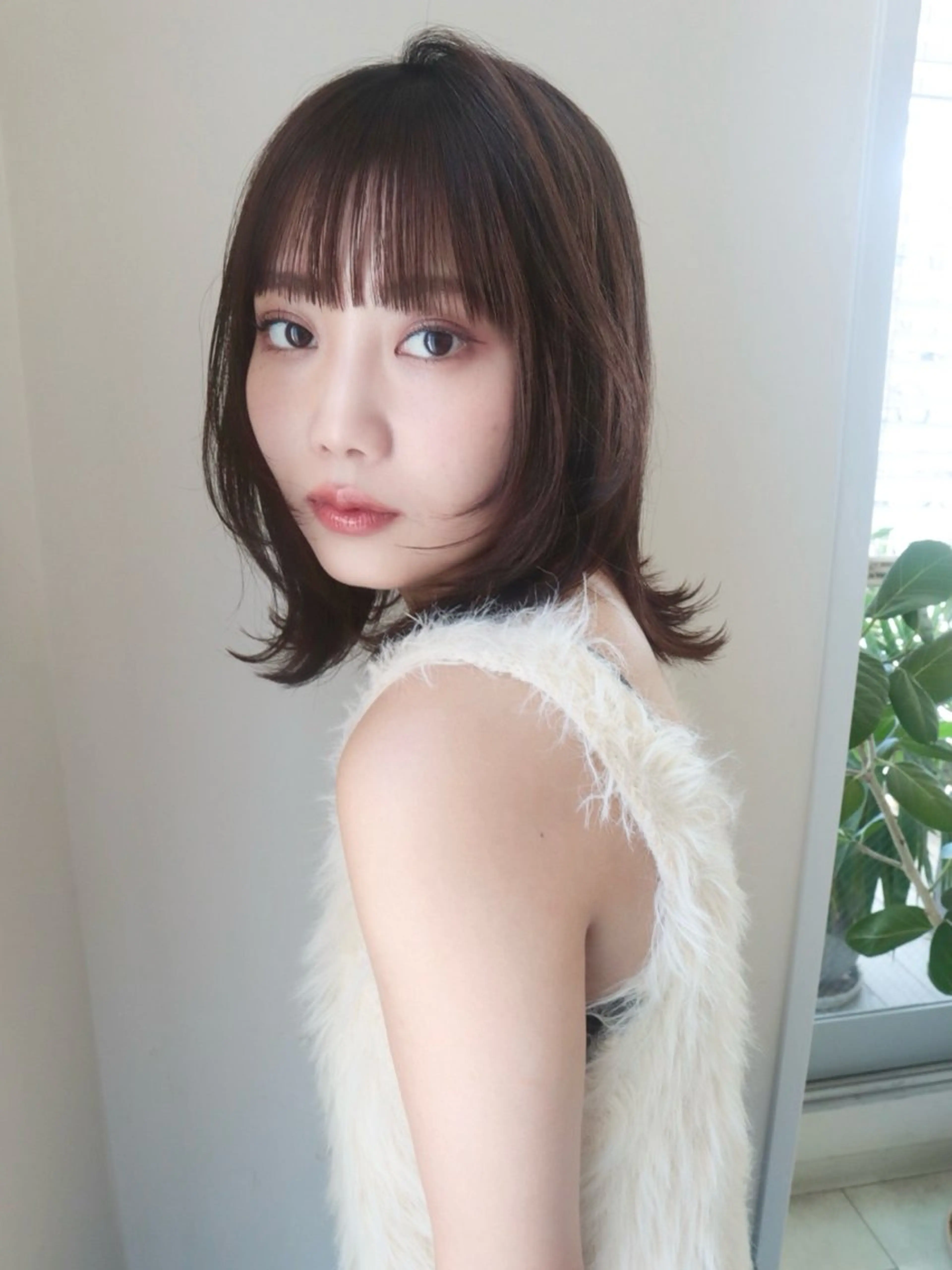 ミディアム レイヤーカット kchiara所属・yura /レイヤーカットのヘアスタイル