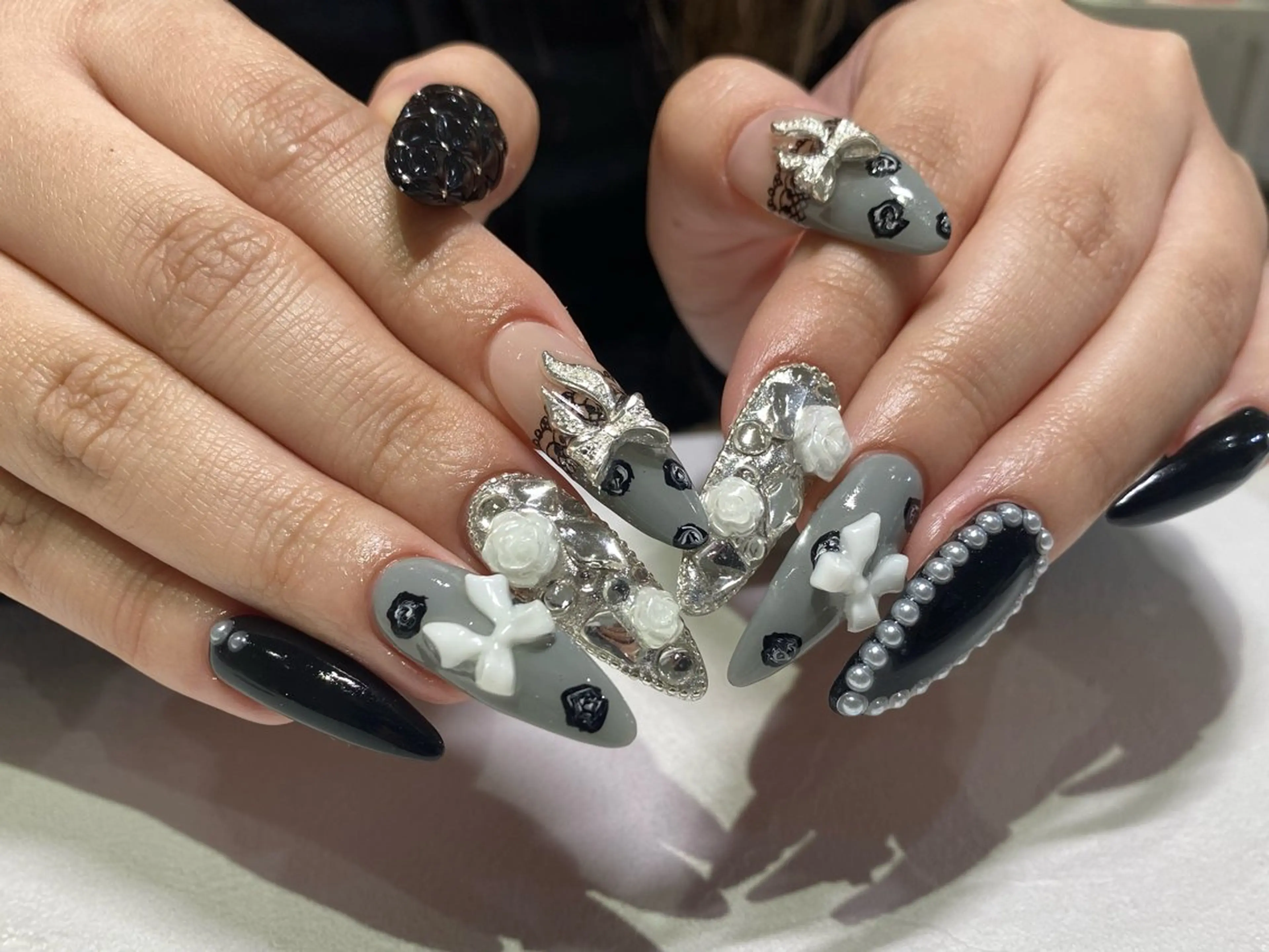 ネイル 持ち込み ハンドネイル Ikarashi Mimuのネイルデザイン