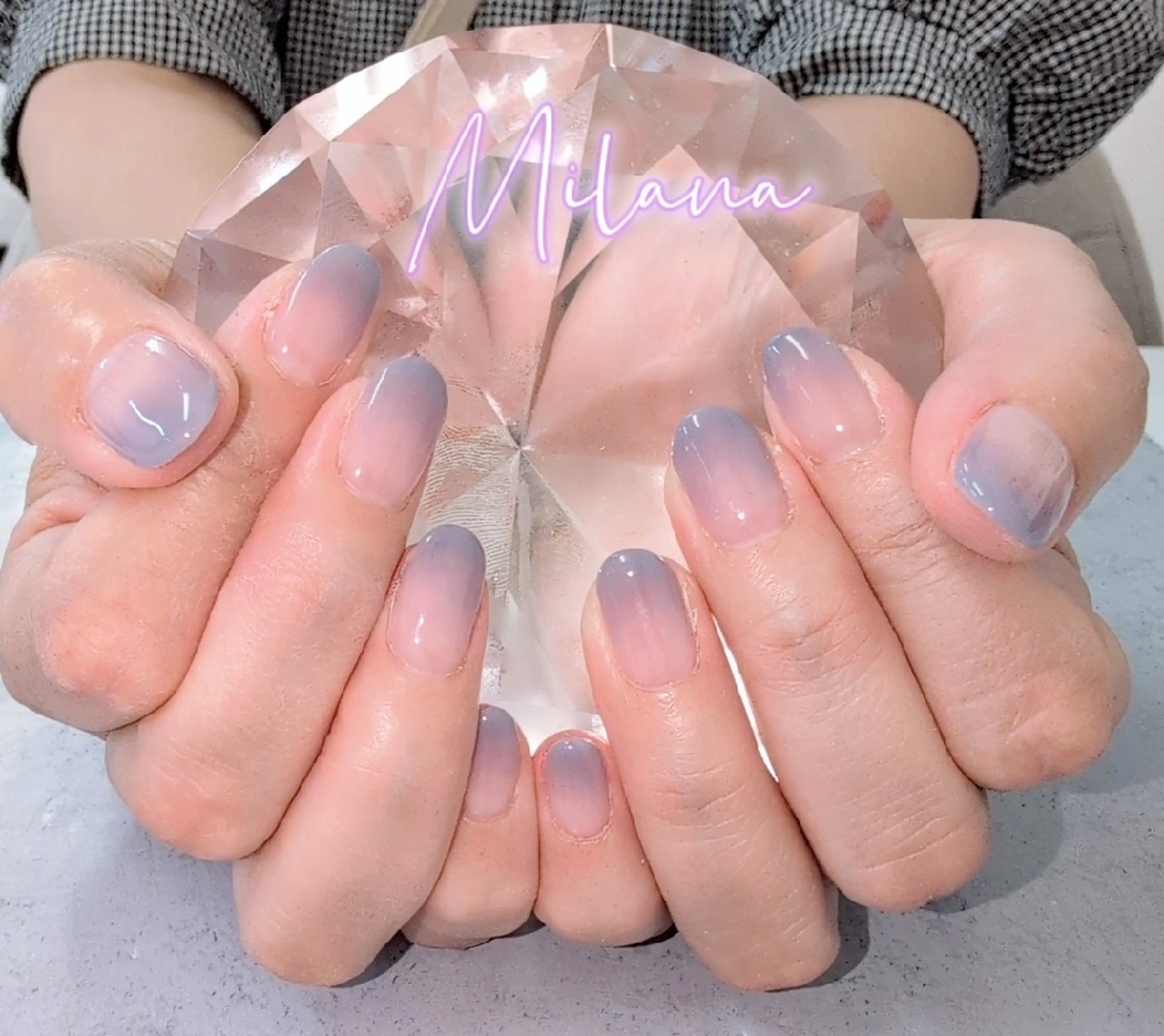 ネイル グラデーション ハンドネイル Milana 川瀬のネイルデザイン