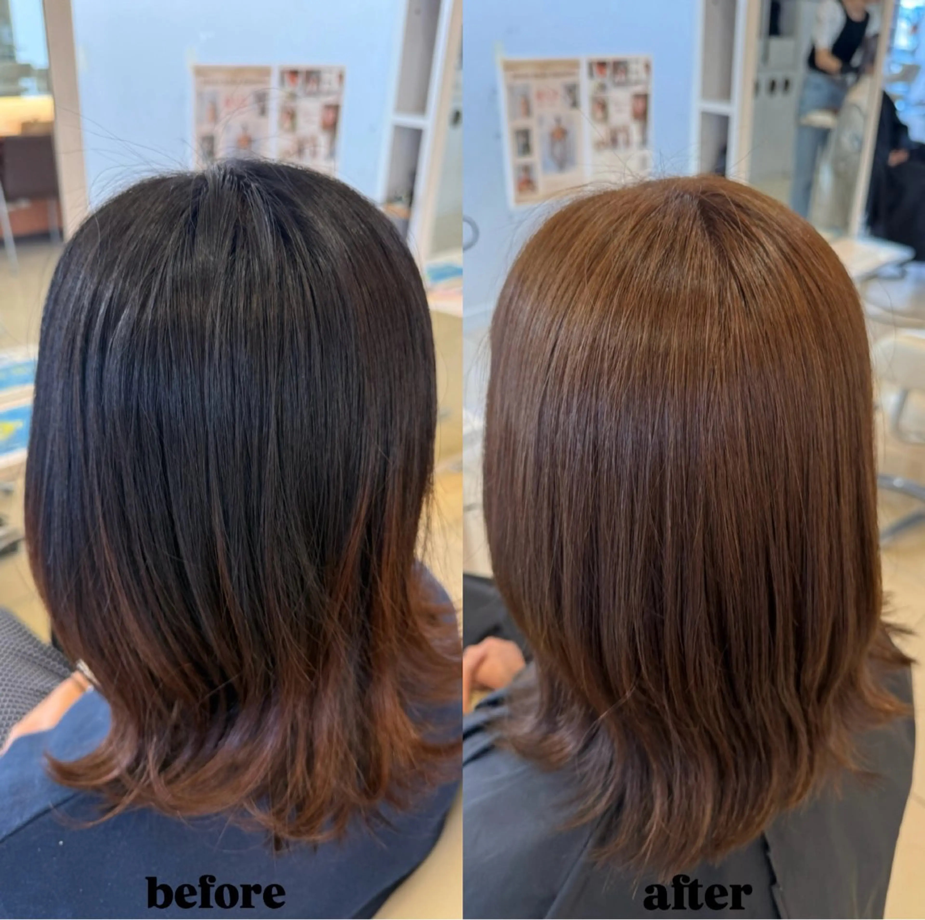 ミディアム カラー 🌷🪽ྀི 岡本 かおり 🪽ྀི🌷のヘアスタイル