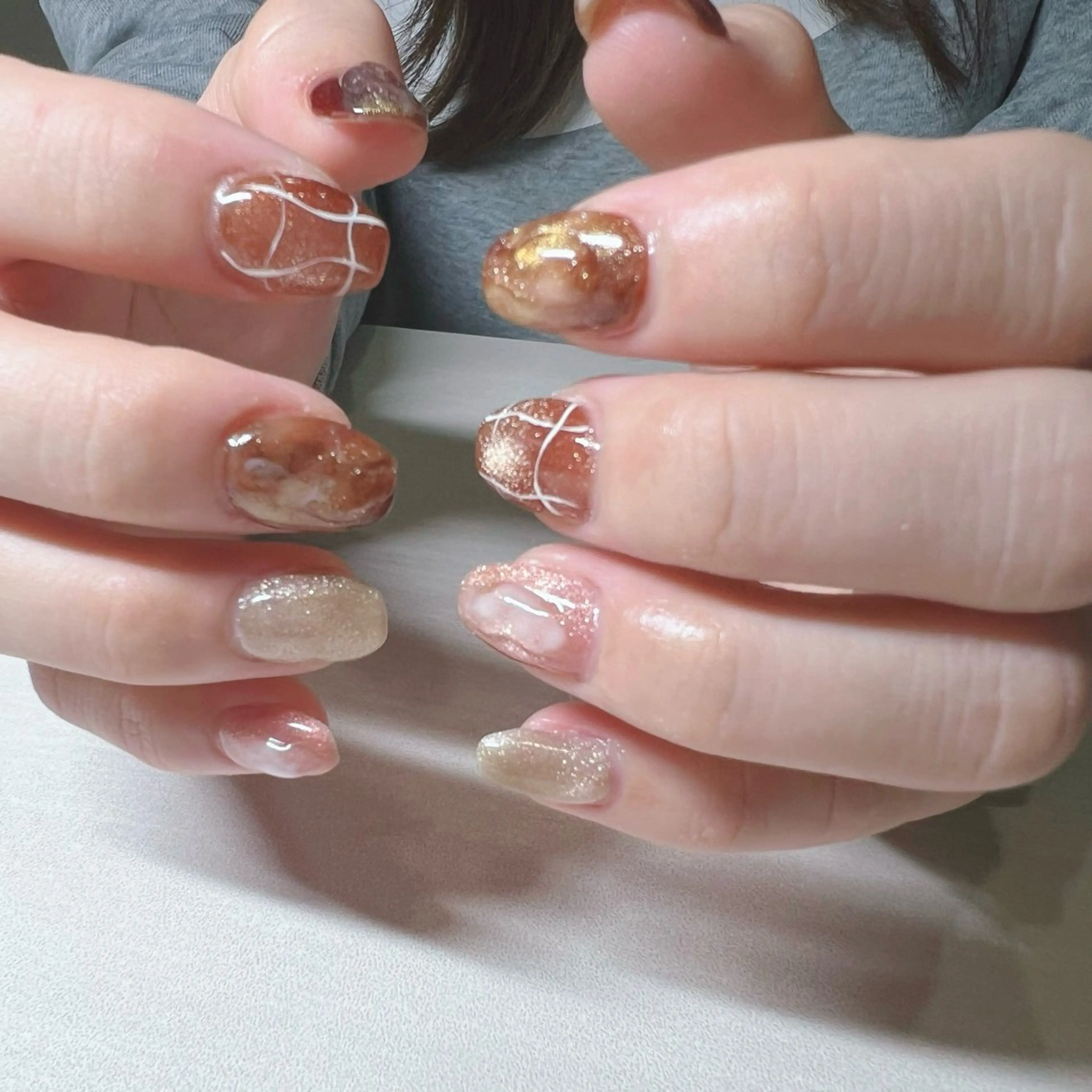 ネイル ハンドネイル Cozy_ ilumのネイルデザイン