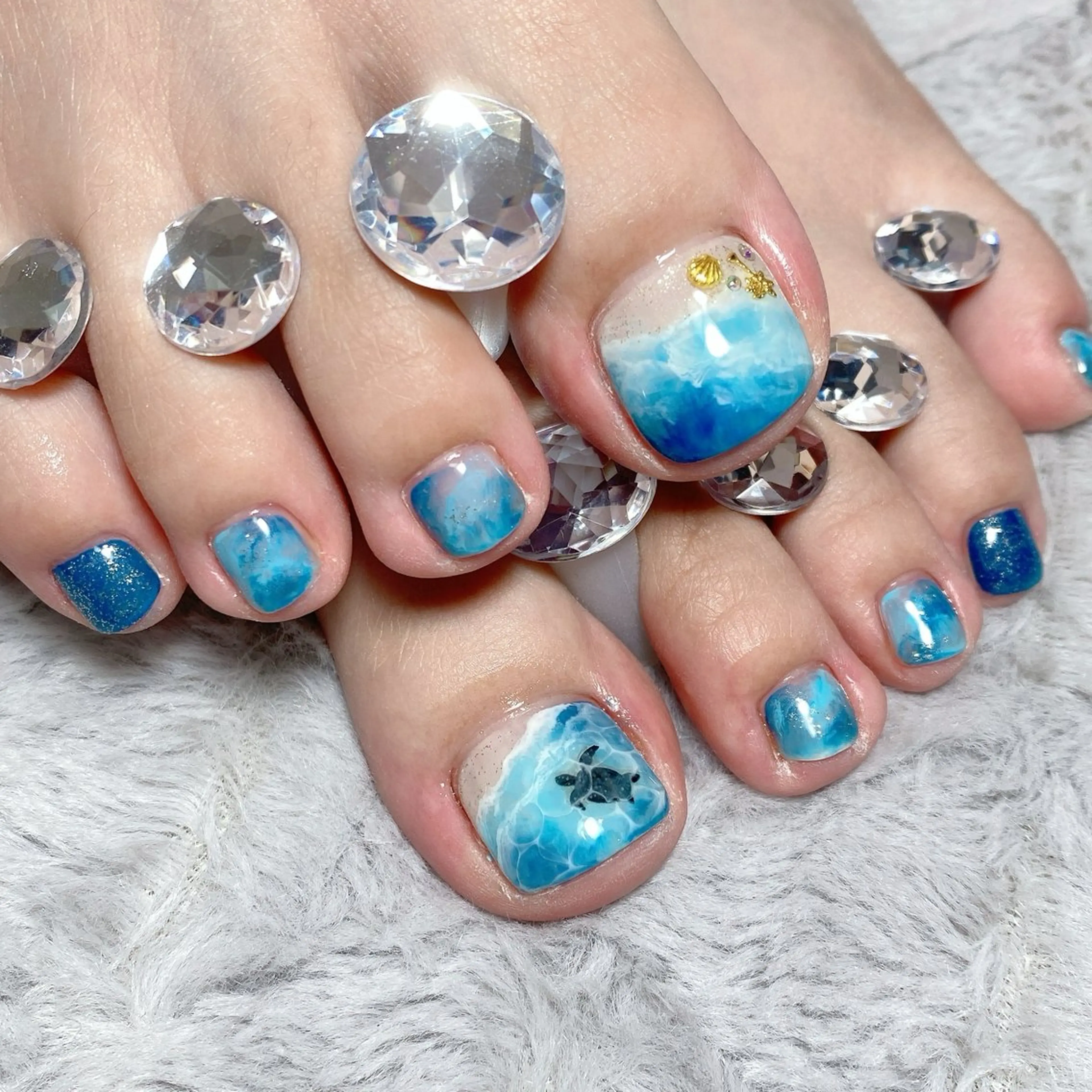 ネイル フットネイル B- nailのネイルデザイン