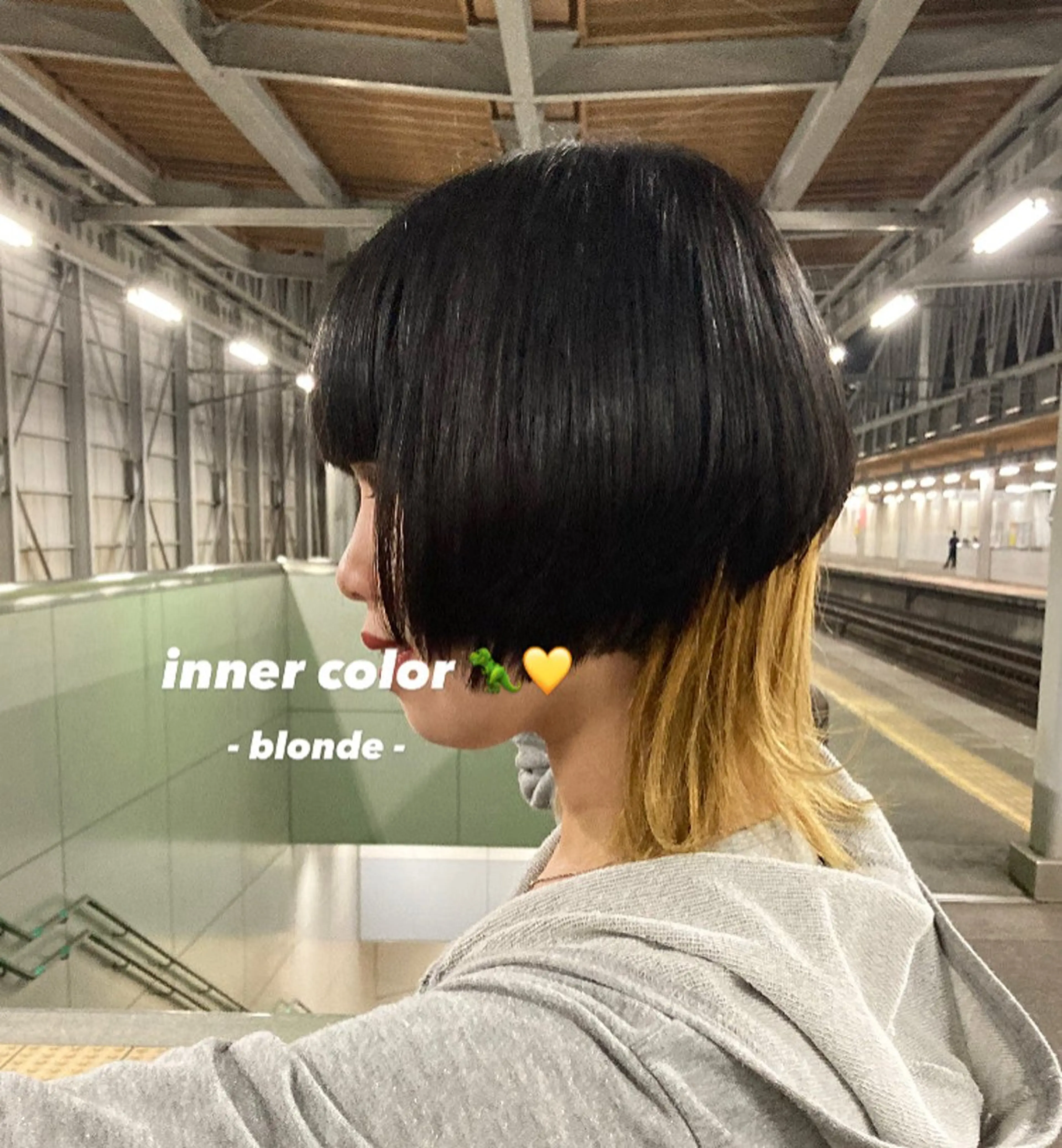 ミディアム ヘアカラー Flan hair 箱崎店所属・SATSUKI /Flan hairのヘアスタイル