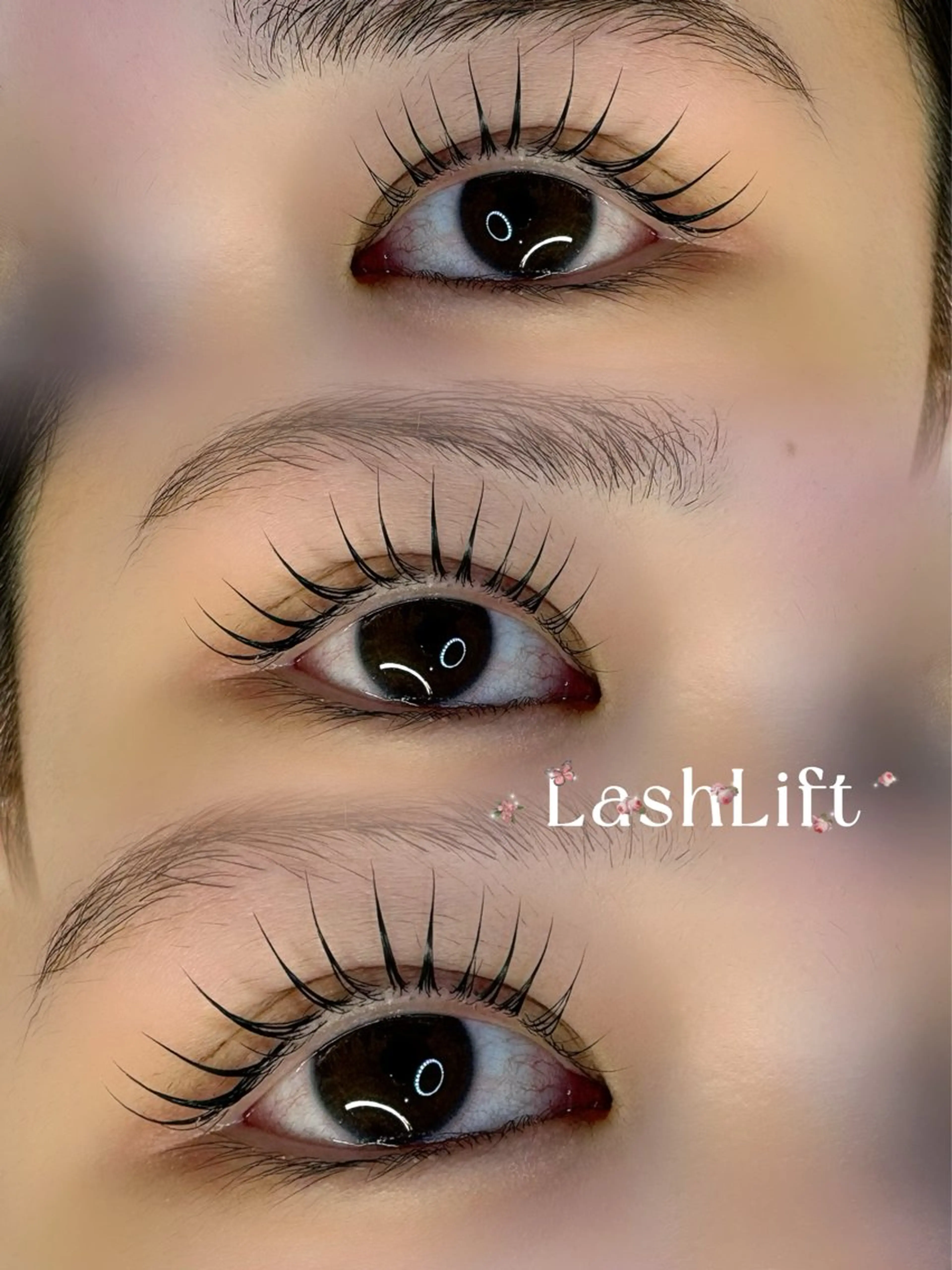 【人気No.𝟏"】ハリコシ🆙ケラチン+まつげパーマ/パリジェンヌ変更可◎(土日祝¥4900)の写真