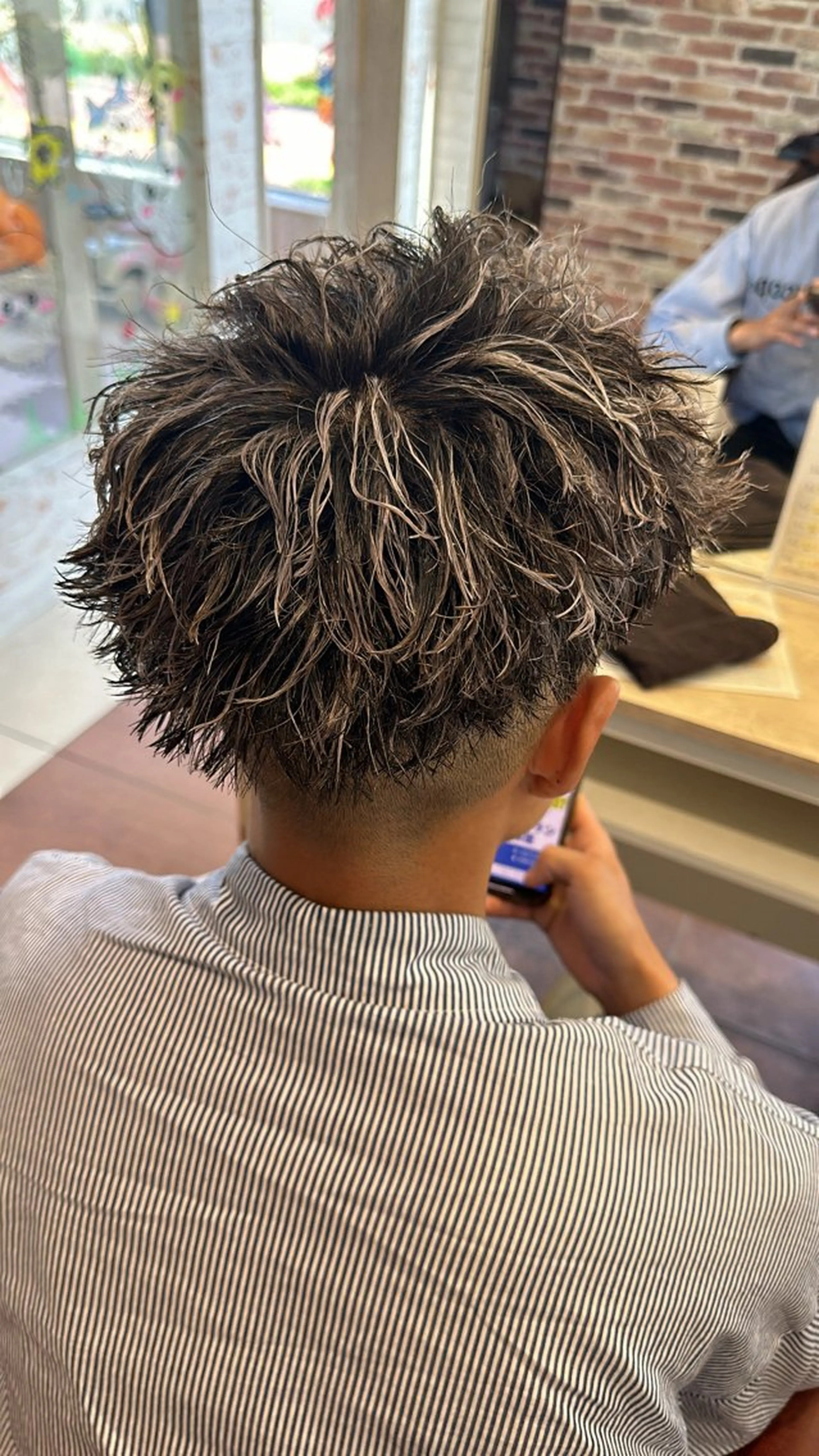 パーマ メンズ パーマ ho nokaのヘアスタイル