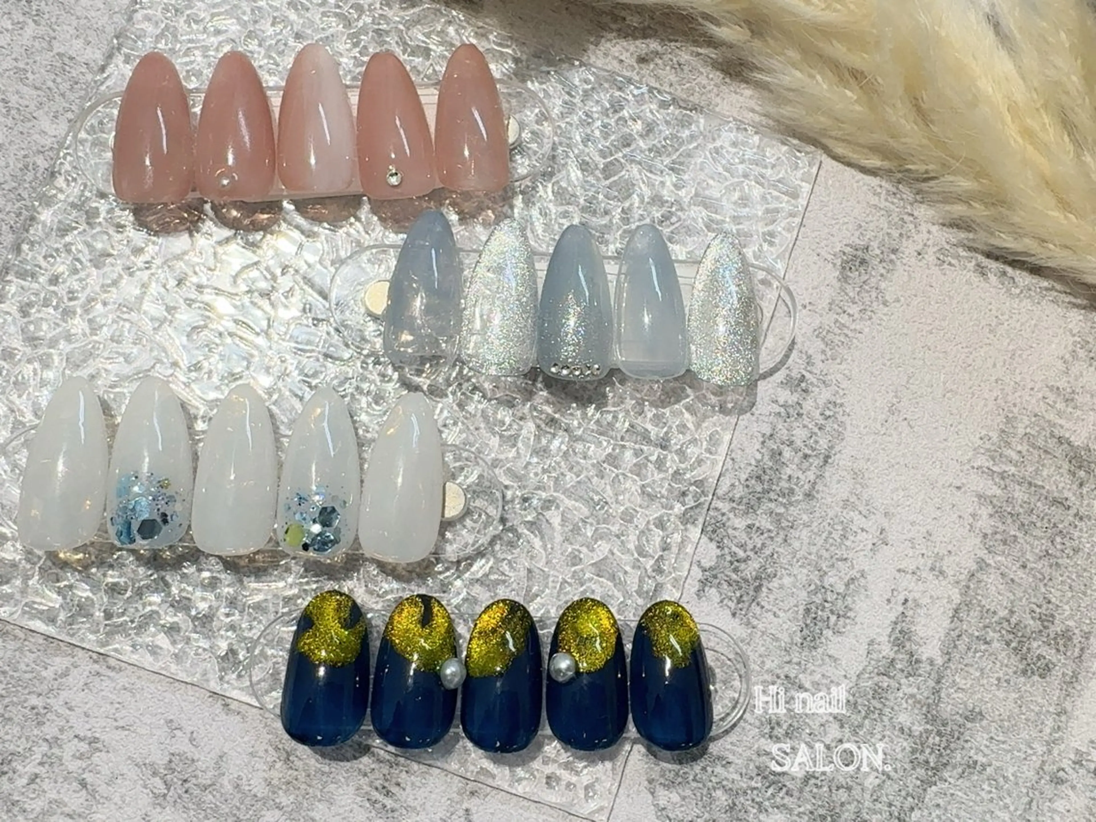 ネイル チークネイル フレンチネイル 韓国ネイル マグネットネイル 持ち込み ハンドネイル Hi nail 【ハイネイル】池袋のネイルデザイン