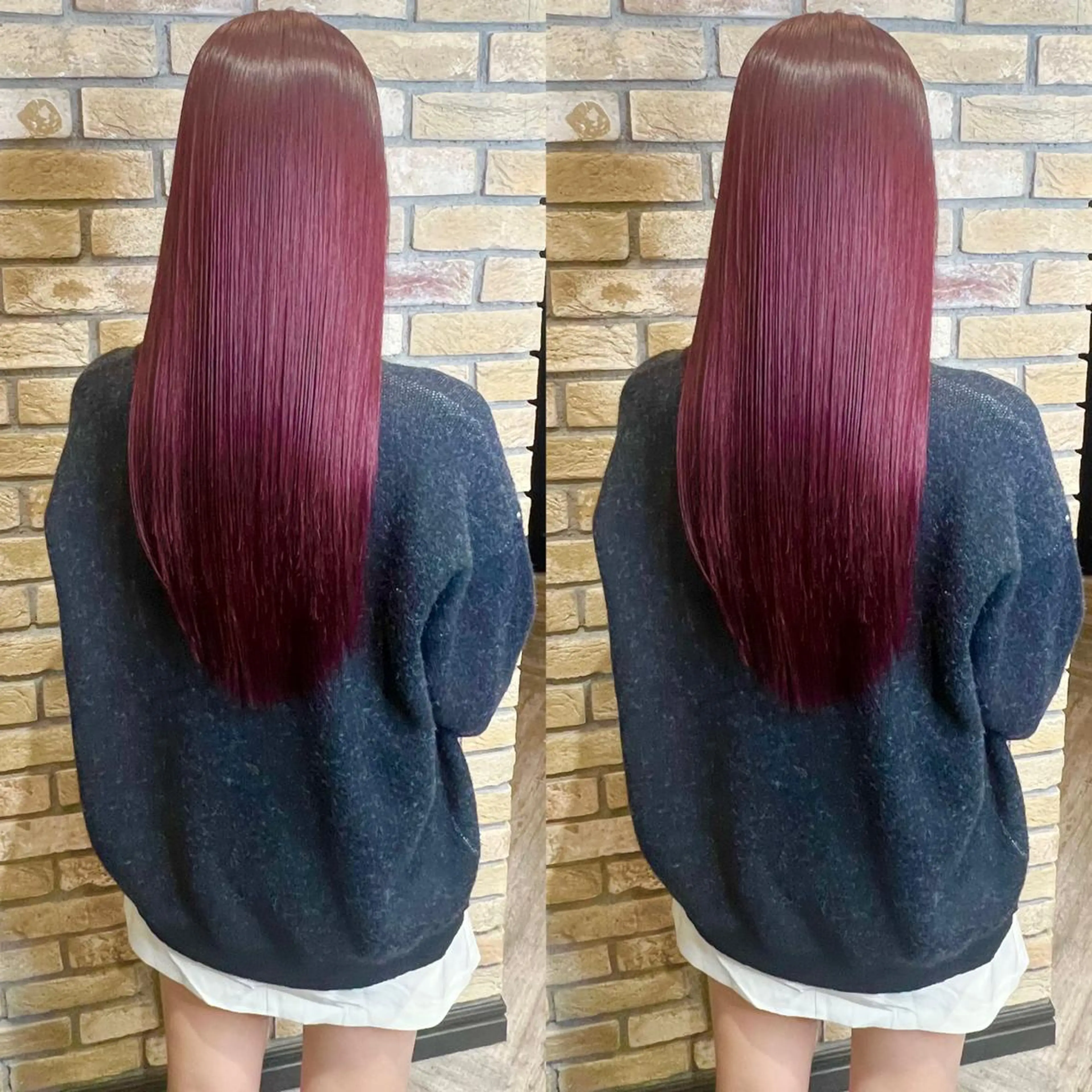 【✨初回限定✨】カット+イルミナカラー+水素系ULTOWA髪質改善+抗酸化クレンジングスパ(5分)+マイクロバブル洗浄の写真