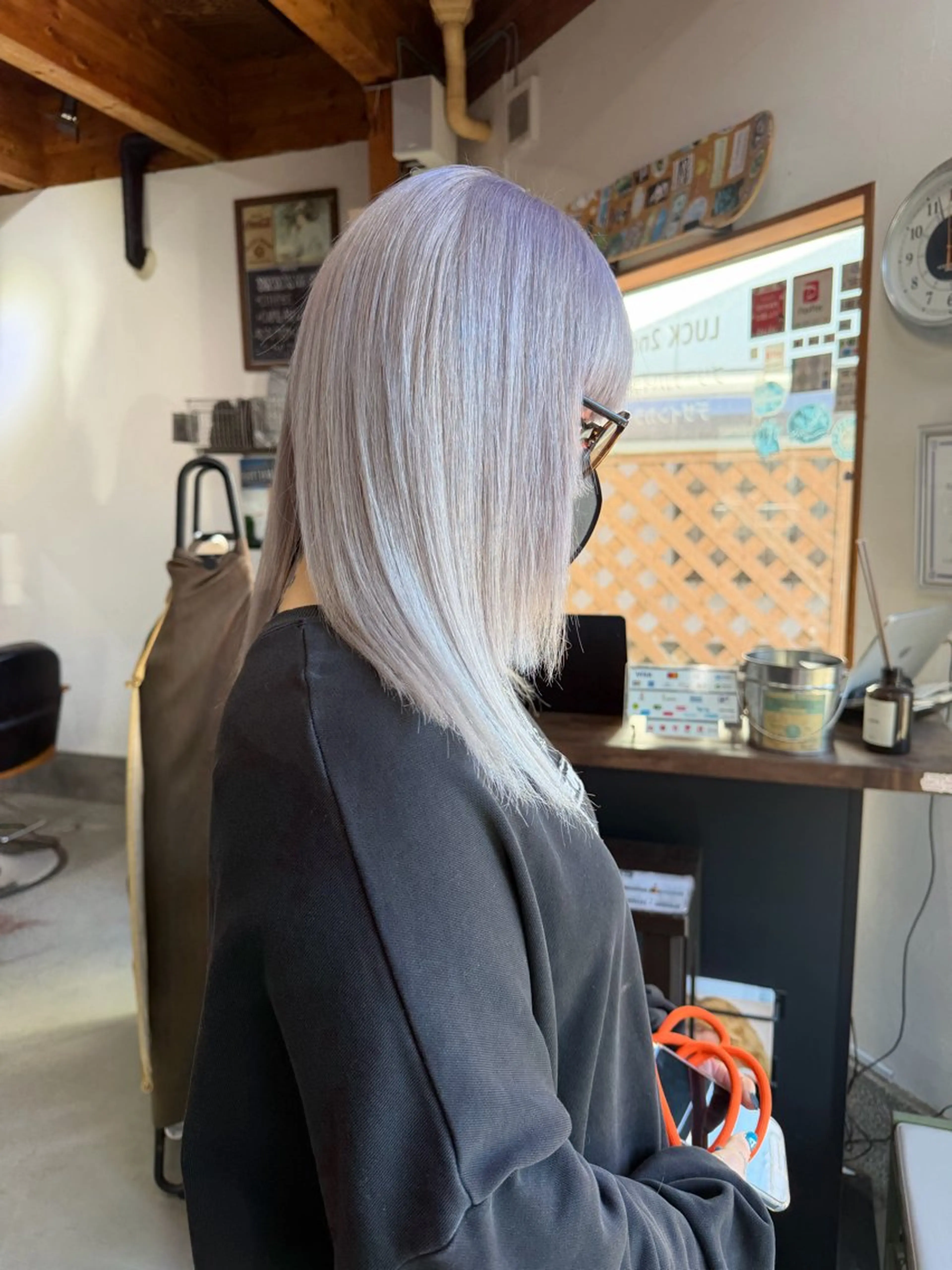 ロング カラー カット ヘアカラー 💖艶・ブリーチ 透明感miyu💖のヘアスタイル