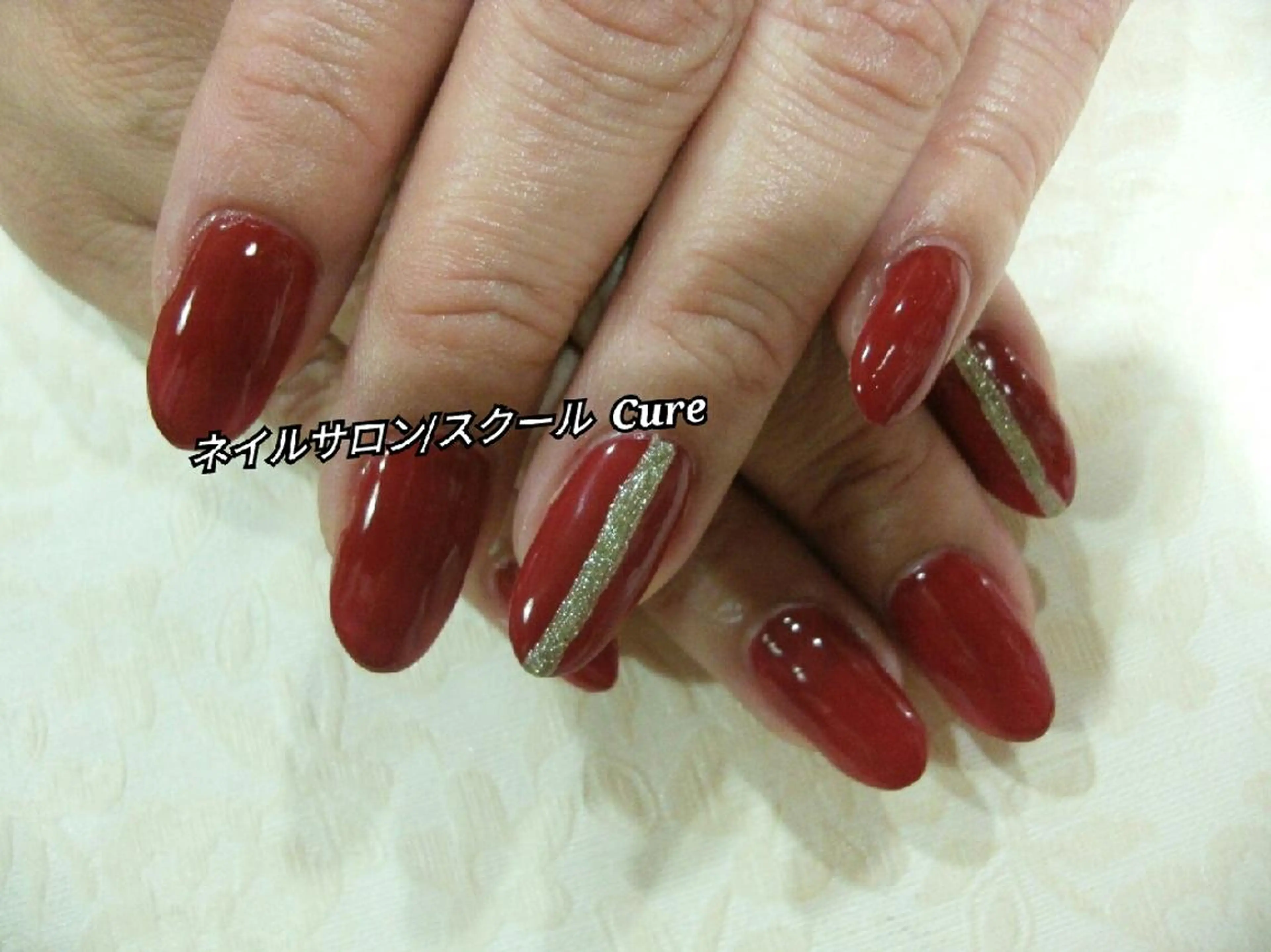 セミロング ネイル ネイルサロン Cureのネイルデザイン