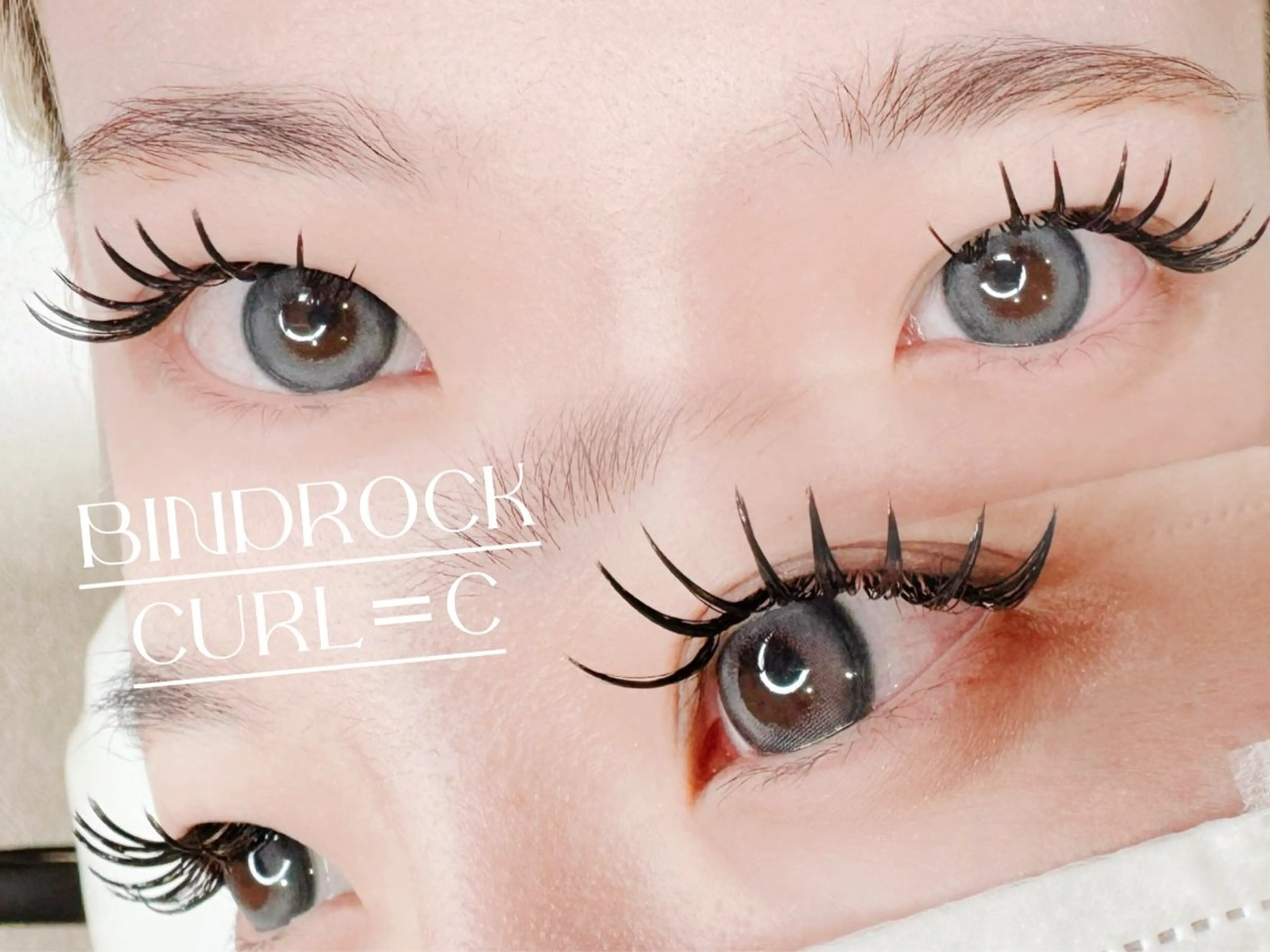 マツエク・マツパ 付け放題 バインドロック ～petiteCoco～eye&eyebrowStudio所属・petiteCoco /長野 麗衣奈のマツエク・マツパデザイン