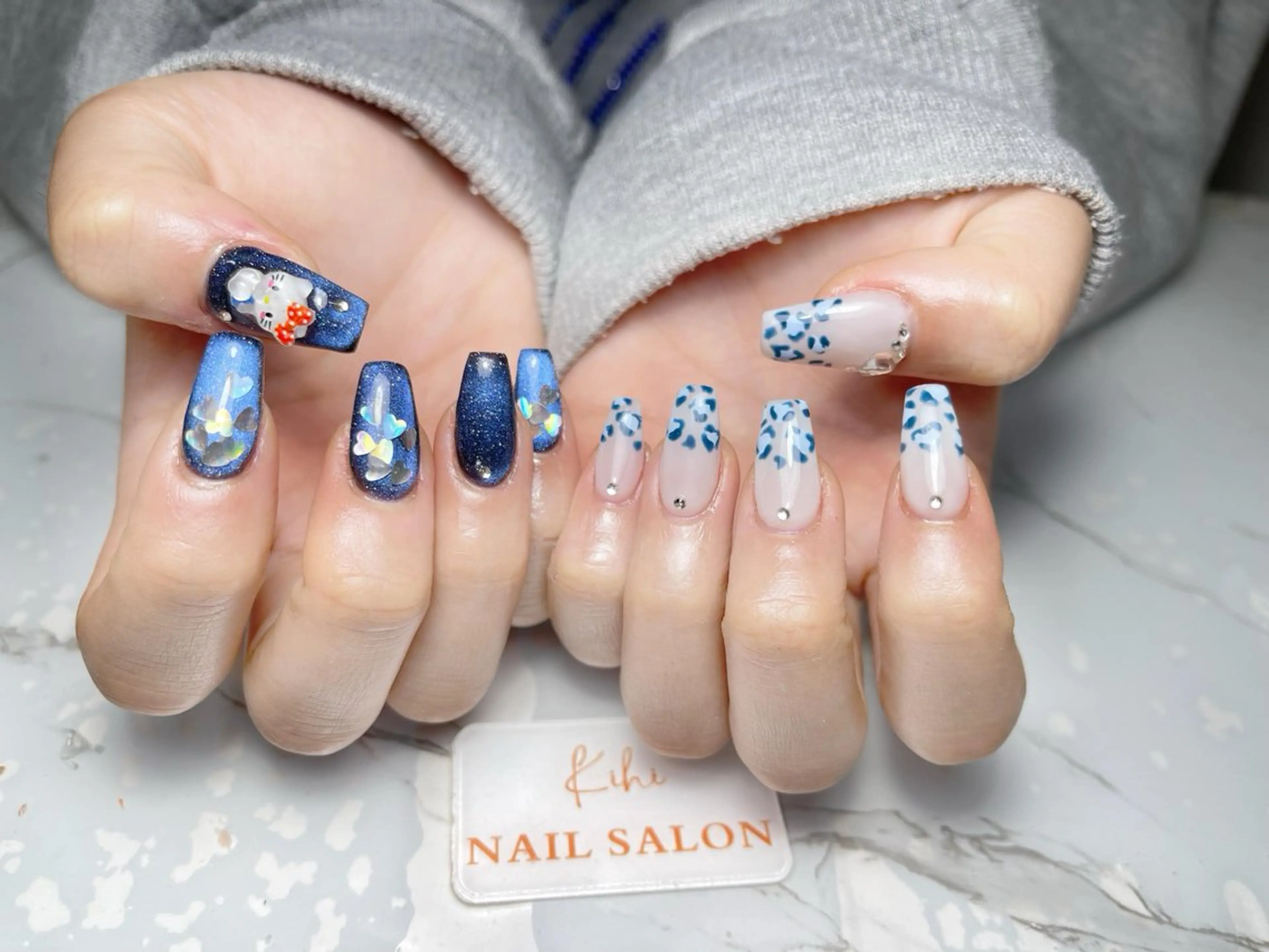 ネイル アートネイル フレンチネイル ジェルネイル グラデーション 韓国ネイル さくら💮💮 【オフ無料】のネイルデザイン