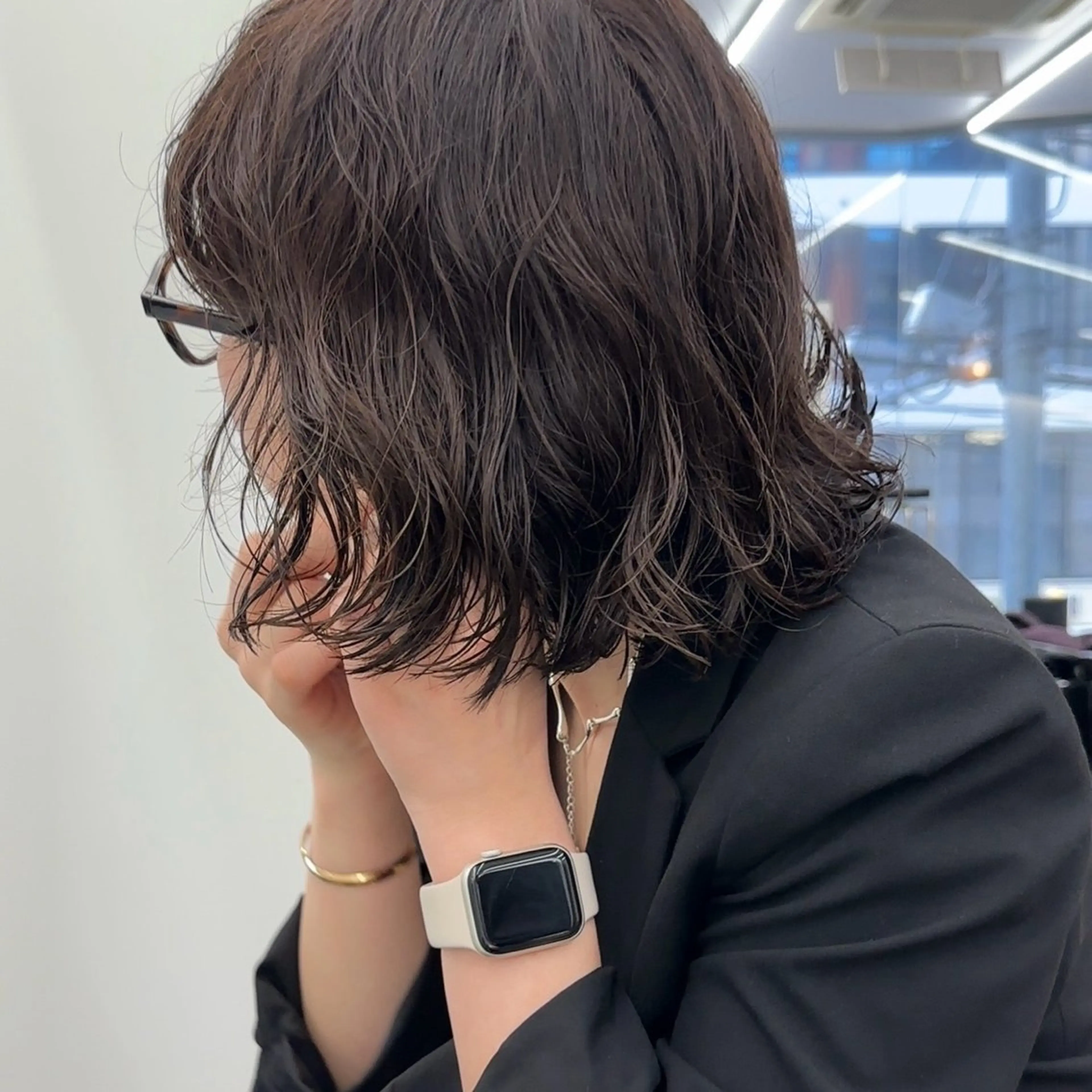 ショート パーマ カット パーマ トリートメント ボブ/レイヤー/ケア パーマ/リュウタのヘアスタイル