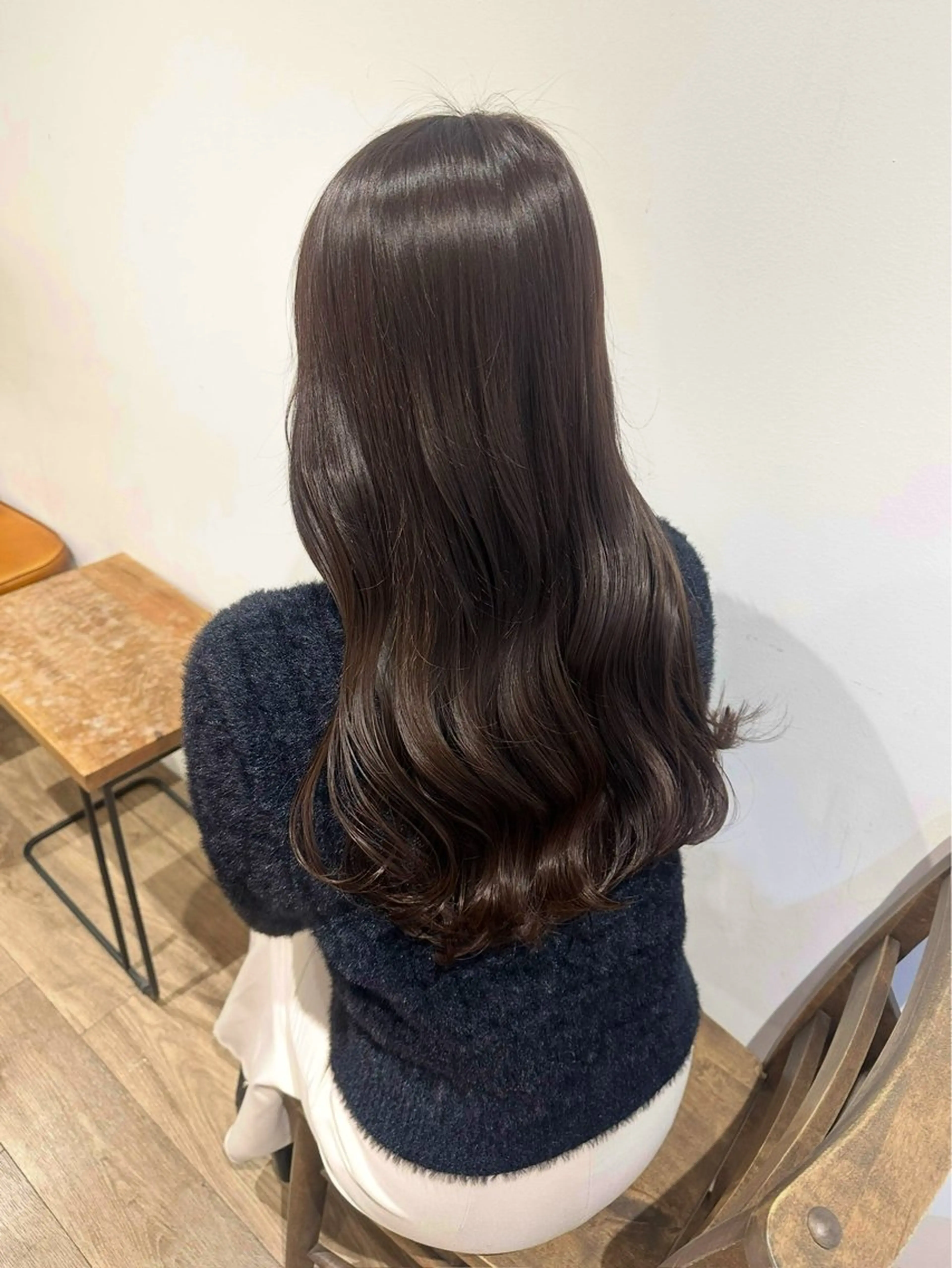 ロング カラー ヘアアレンジ カット ヘアカラー トリートメント himawari♡ 柔らかいカラーのヘアスタイル