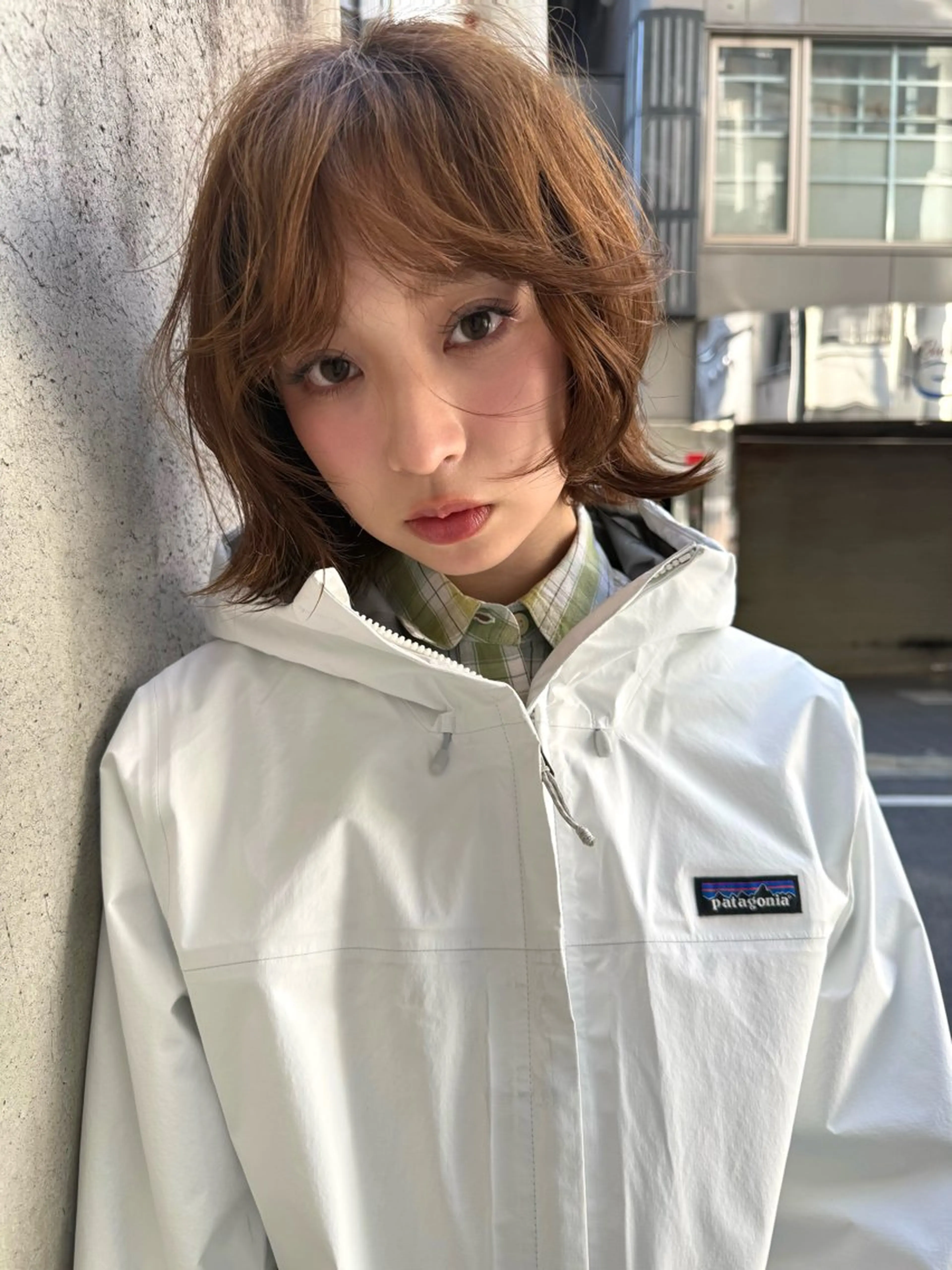 ミディアム カット レイヤー/ボブ/ パーマ/Riku🪐のヘアスタイル